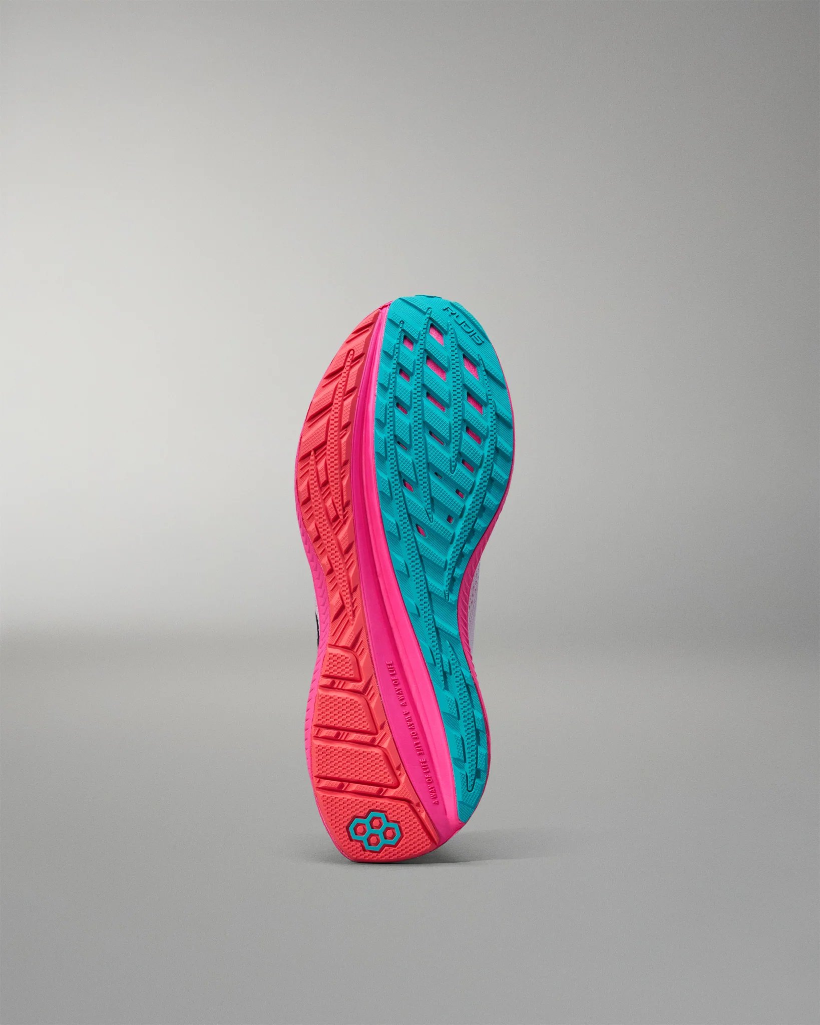 RUDIS Journey Knit Youth Training Shoes - Electric Pink - Image 5