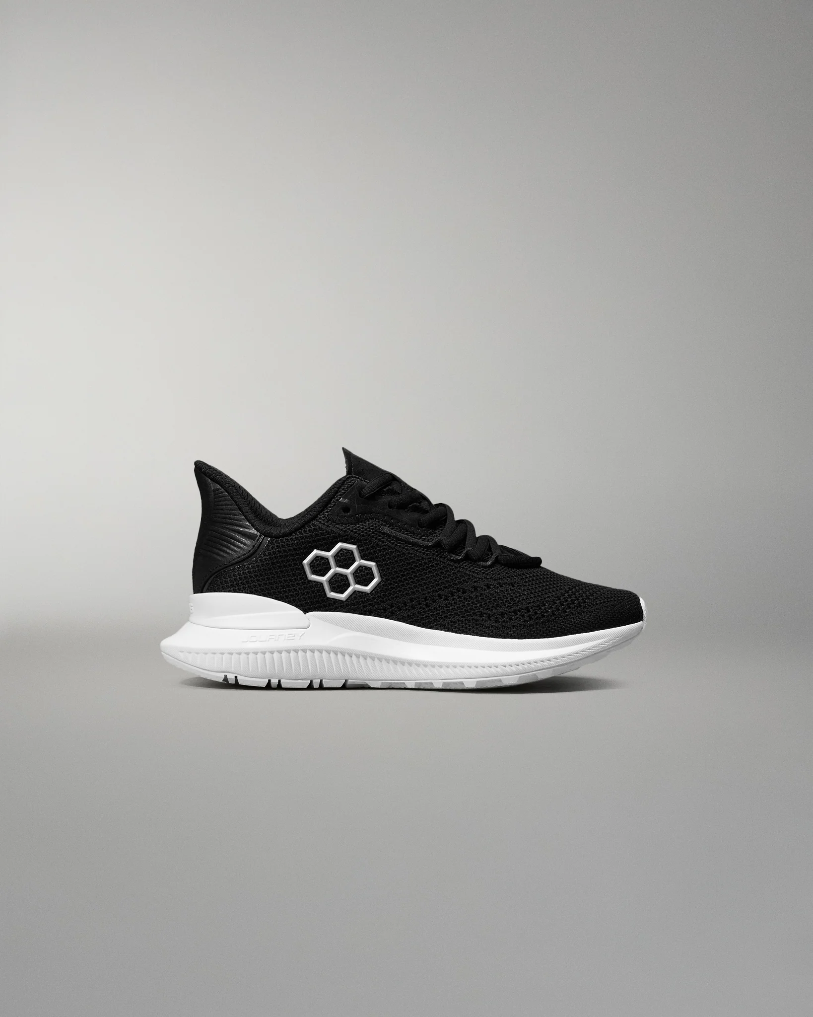 RUDIS Journey Knit Youth Training Shoes - Midnight White - Image 2