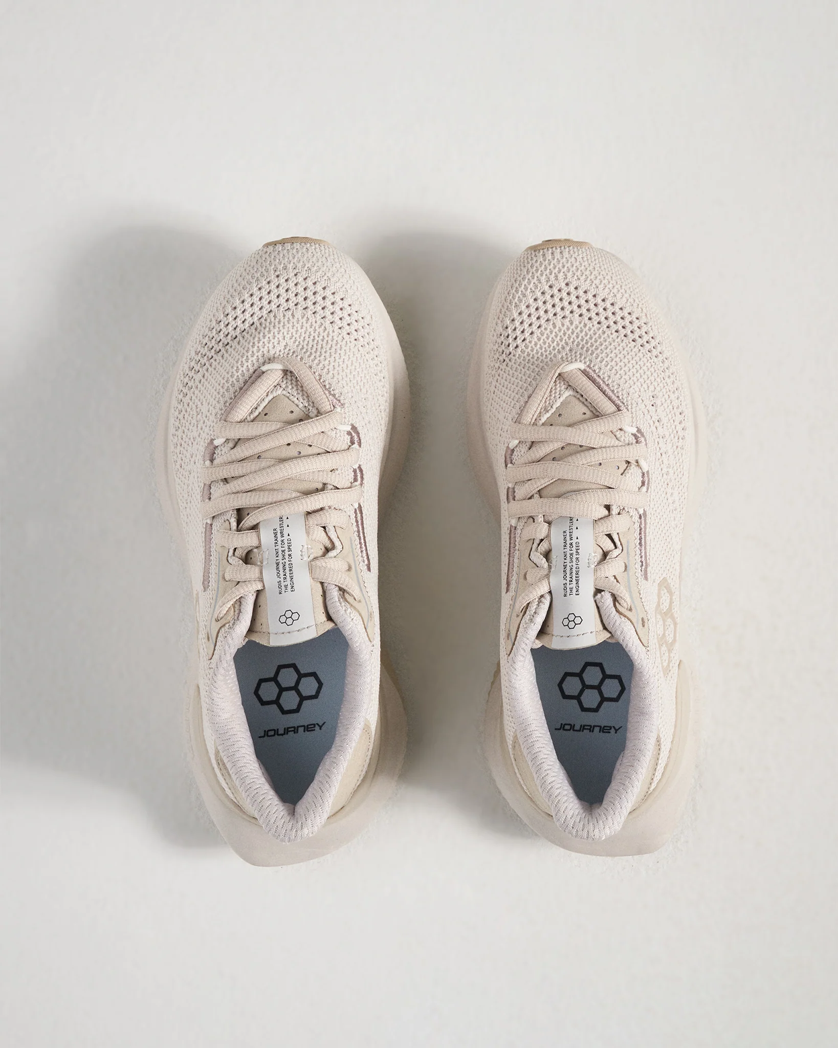 RUDIS Journey Knit Youth Training Shoes - Moonbeam - Image 6