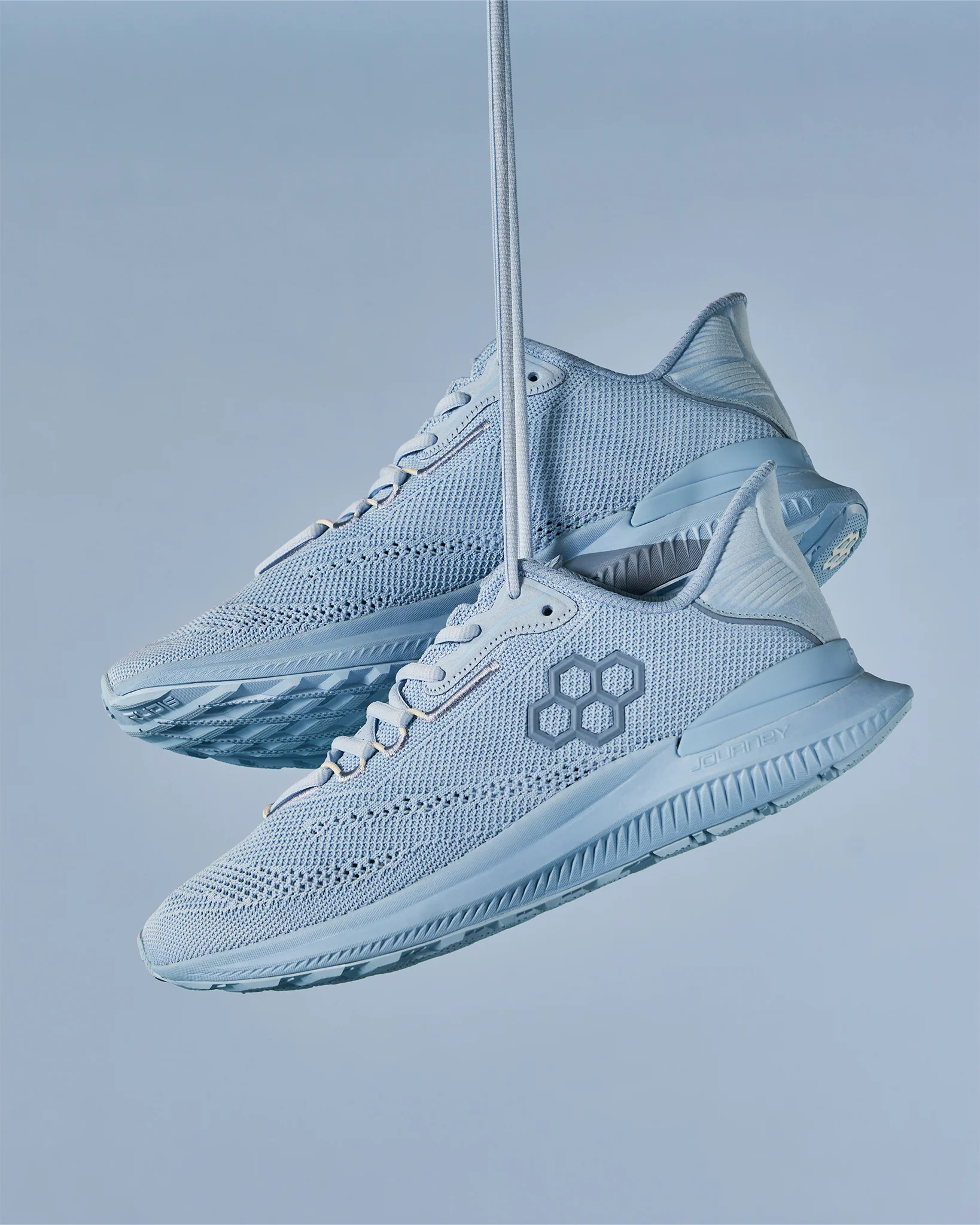 RUDIS Journey Knit Youth Training Shoes - Sky Blue - Image 2