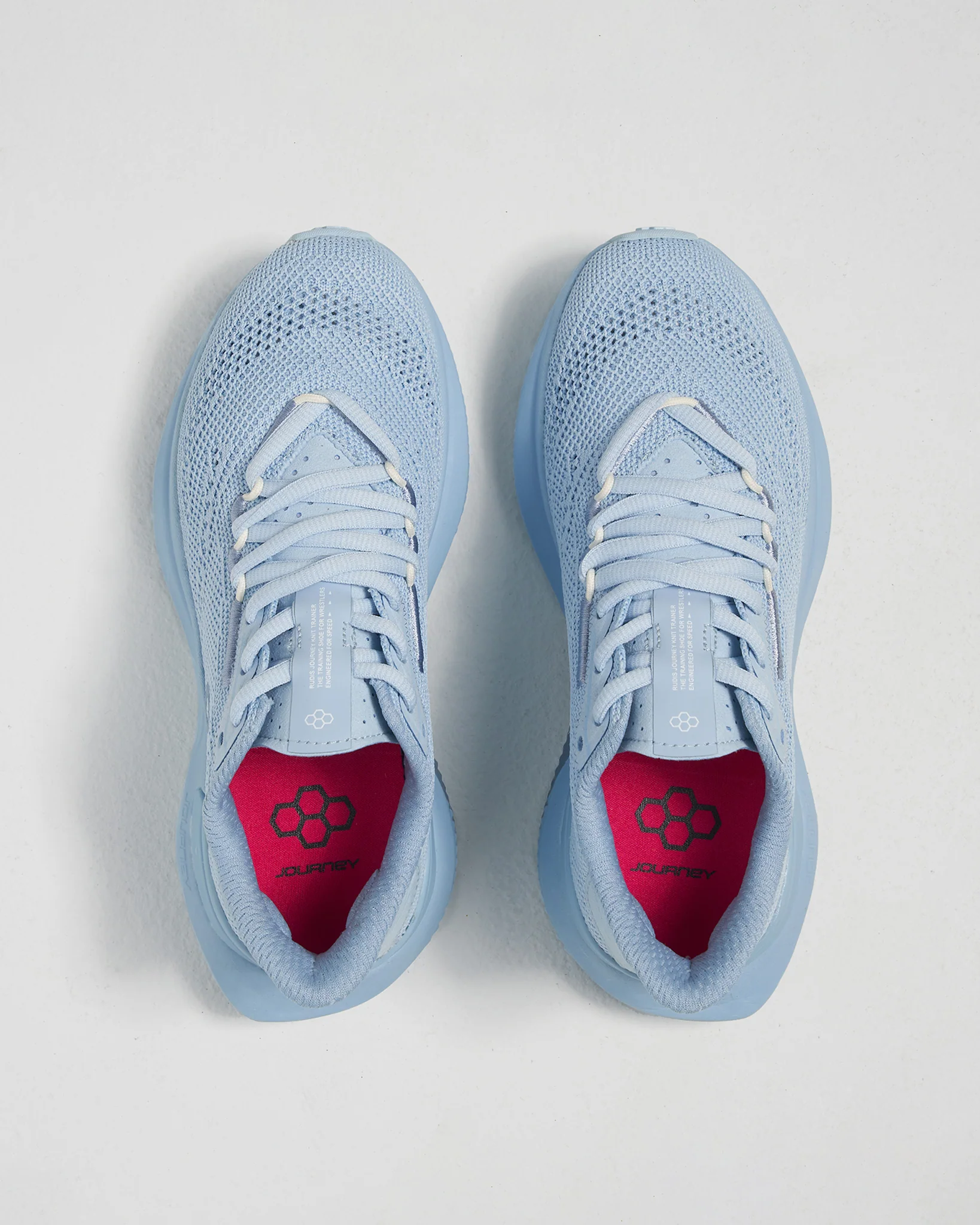 RUDIS Journey Knit Youth Training Shoes - Sky Blue - Image 7