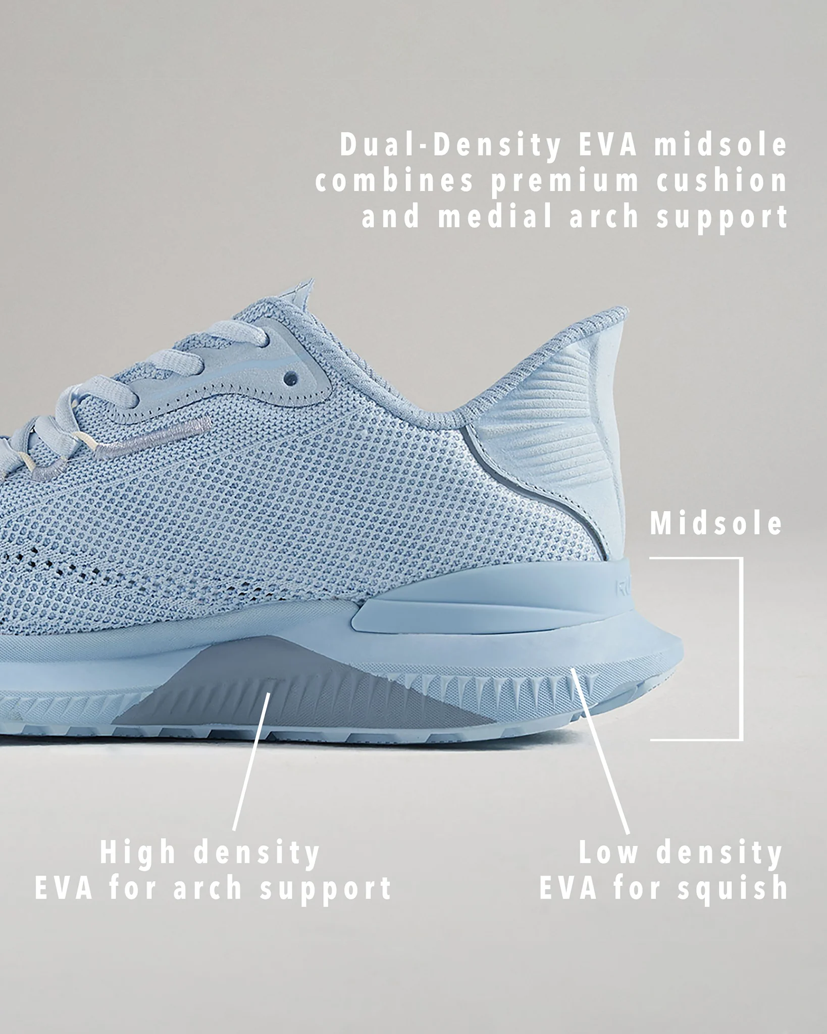 RUDIS Journey Knit Youth Training Shoes - Sky Blue - Image 9