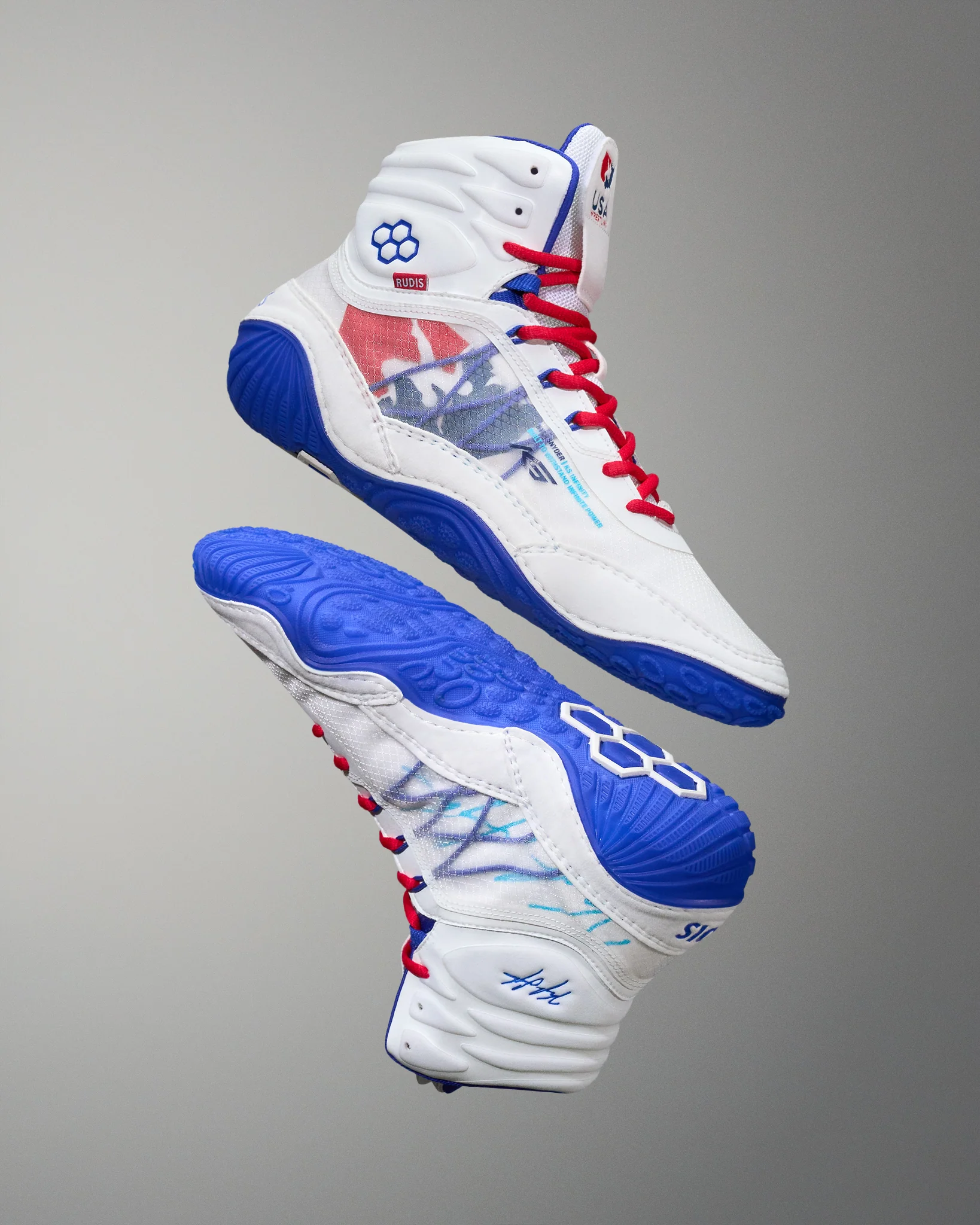 RUDIS KS Infinity Edge Adult Wrestling Shoes - USA