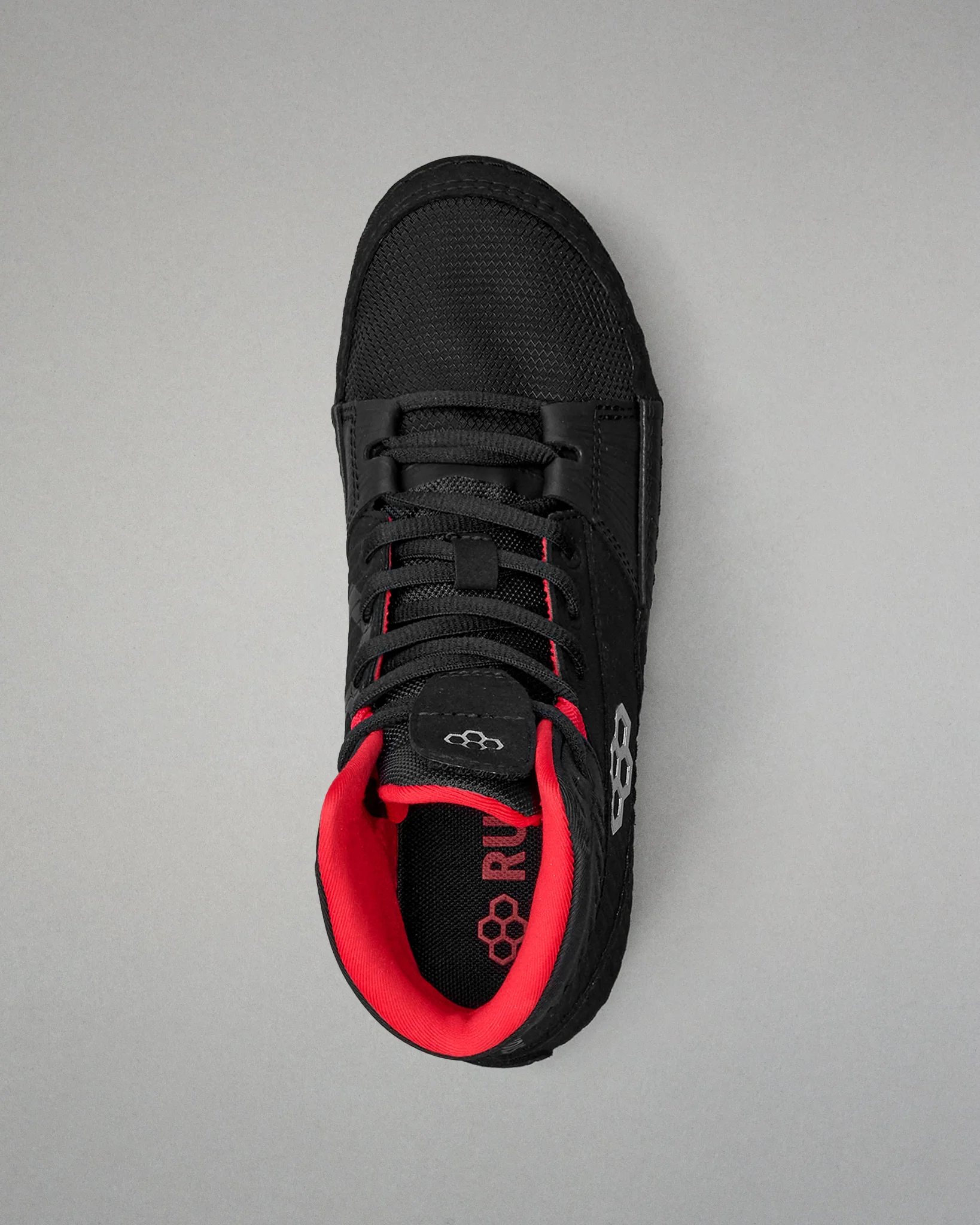 RUDIS KS Power Adult Wrestling Shoes - Black/Red - Image 7