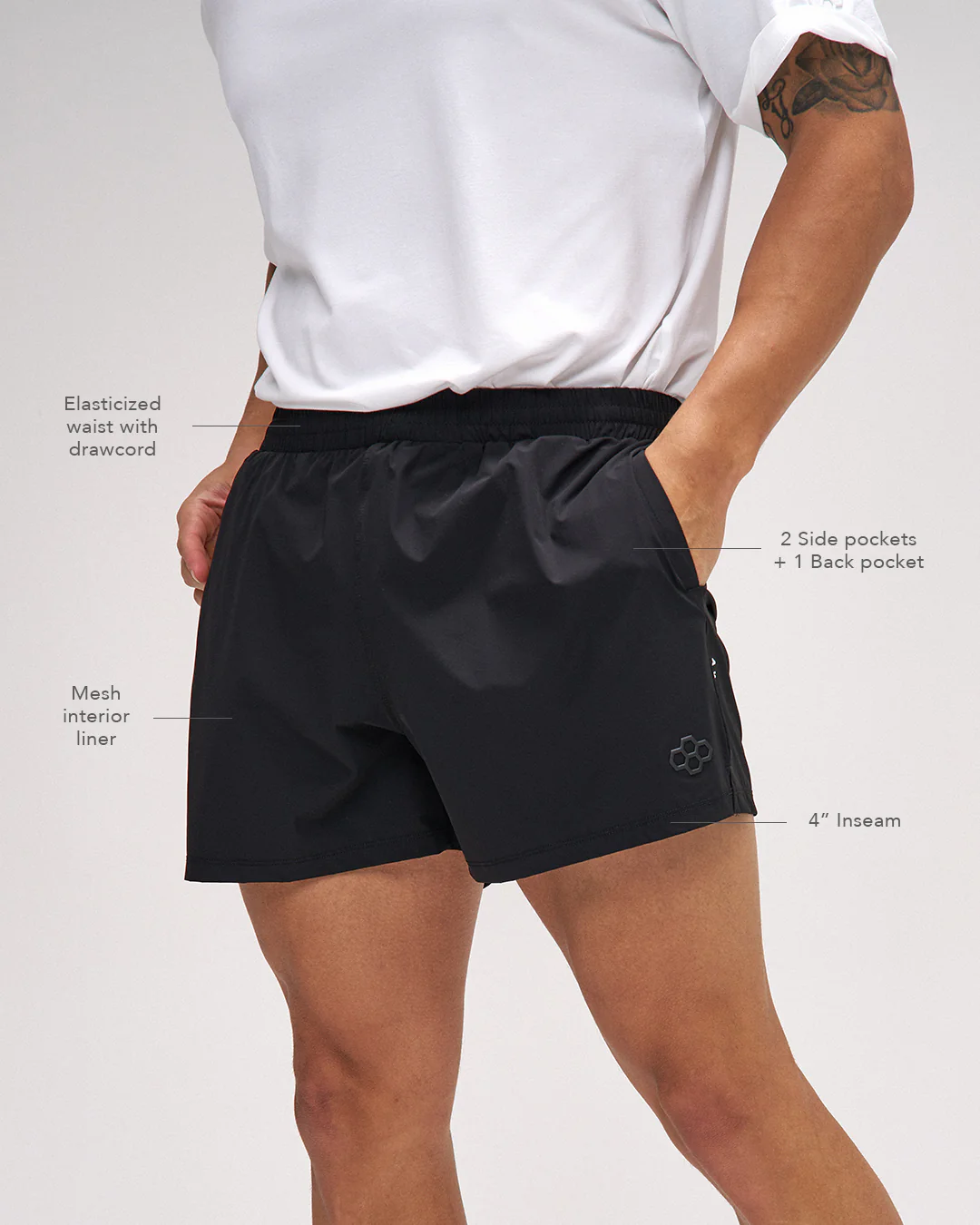 RUDIS Movement 4" Shorts - Image 3