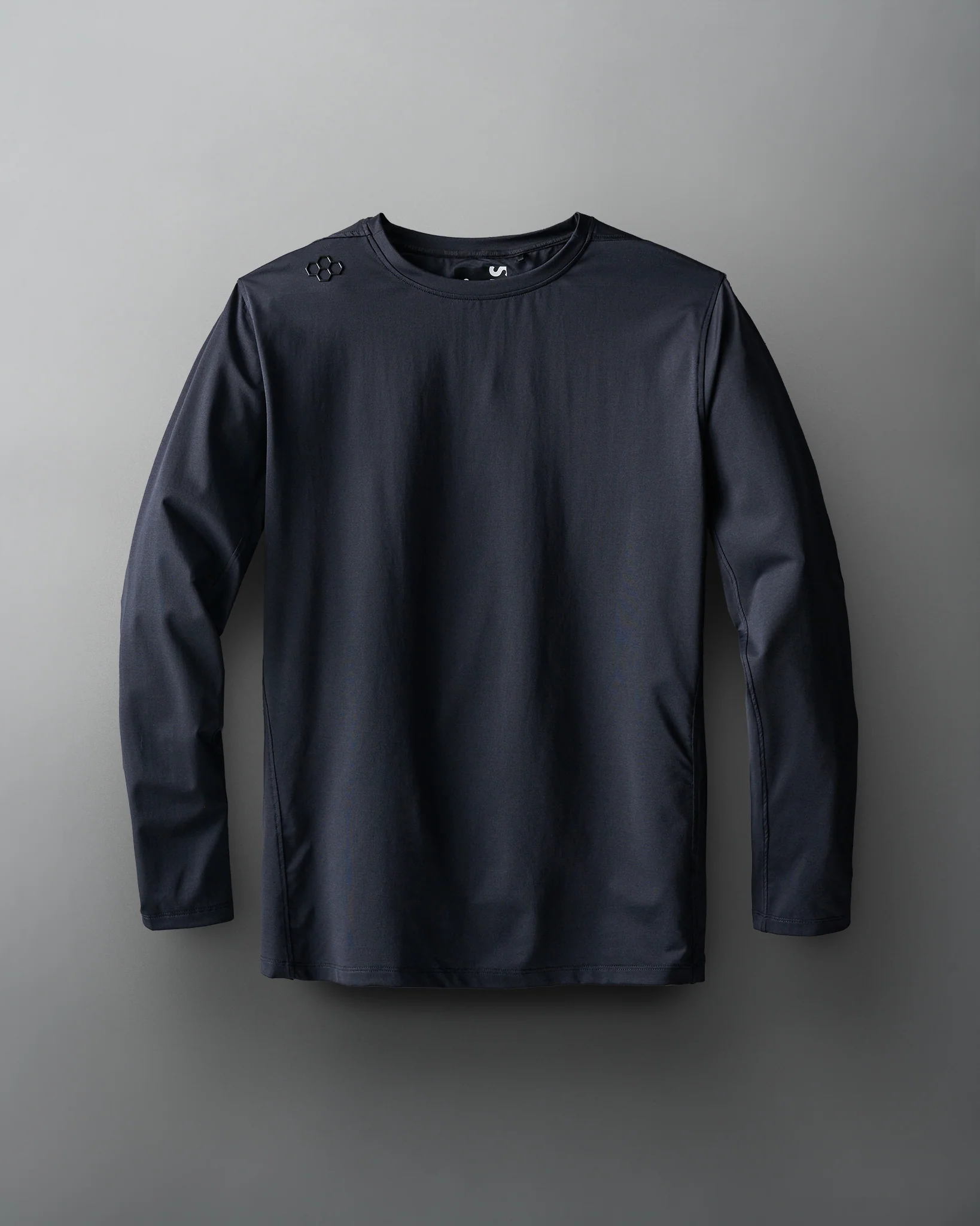 RUDIS Performance Heather Long Sleeve - Heather Black