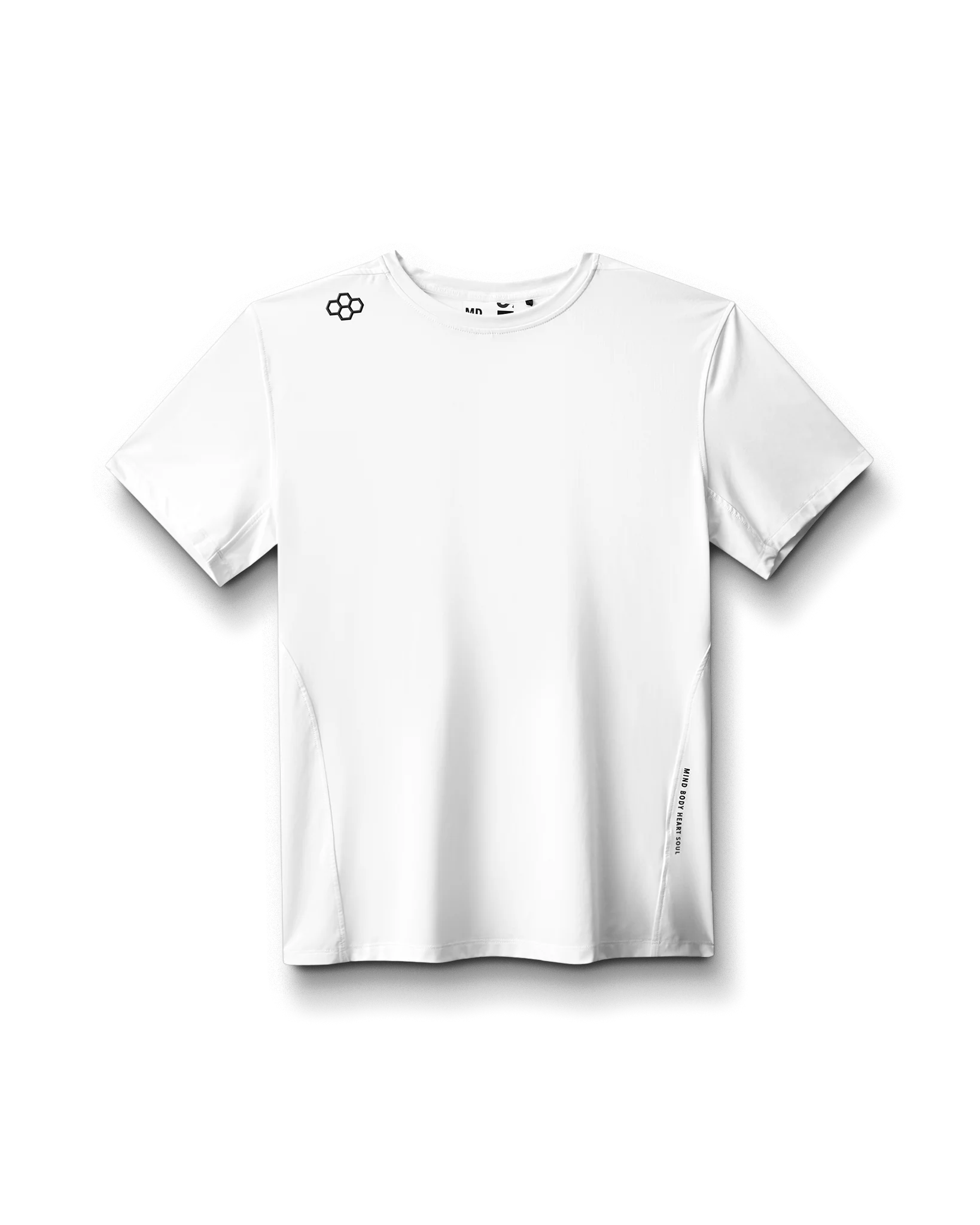 RUDIS Performance Heather T-Shirt - Heather White