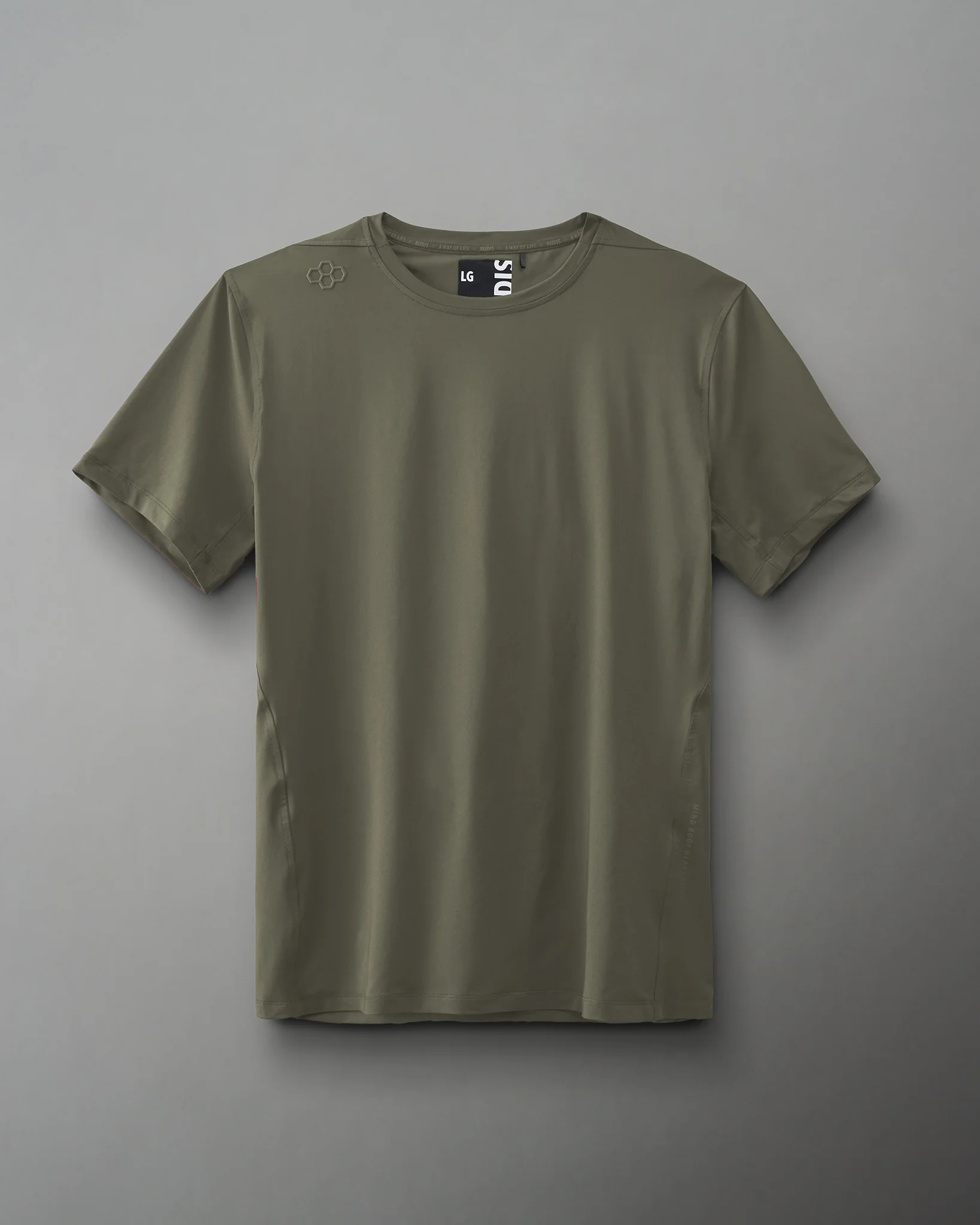 RUDIS Performance Stretch T-Shirt - Dark Olive - Image 2