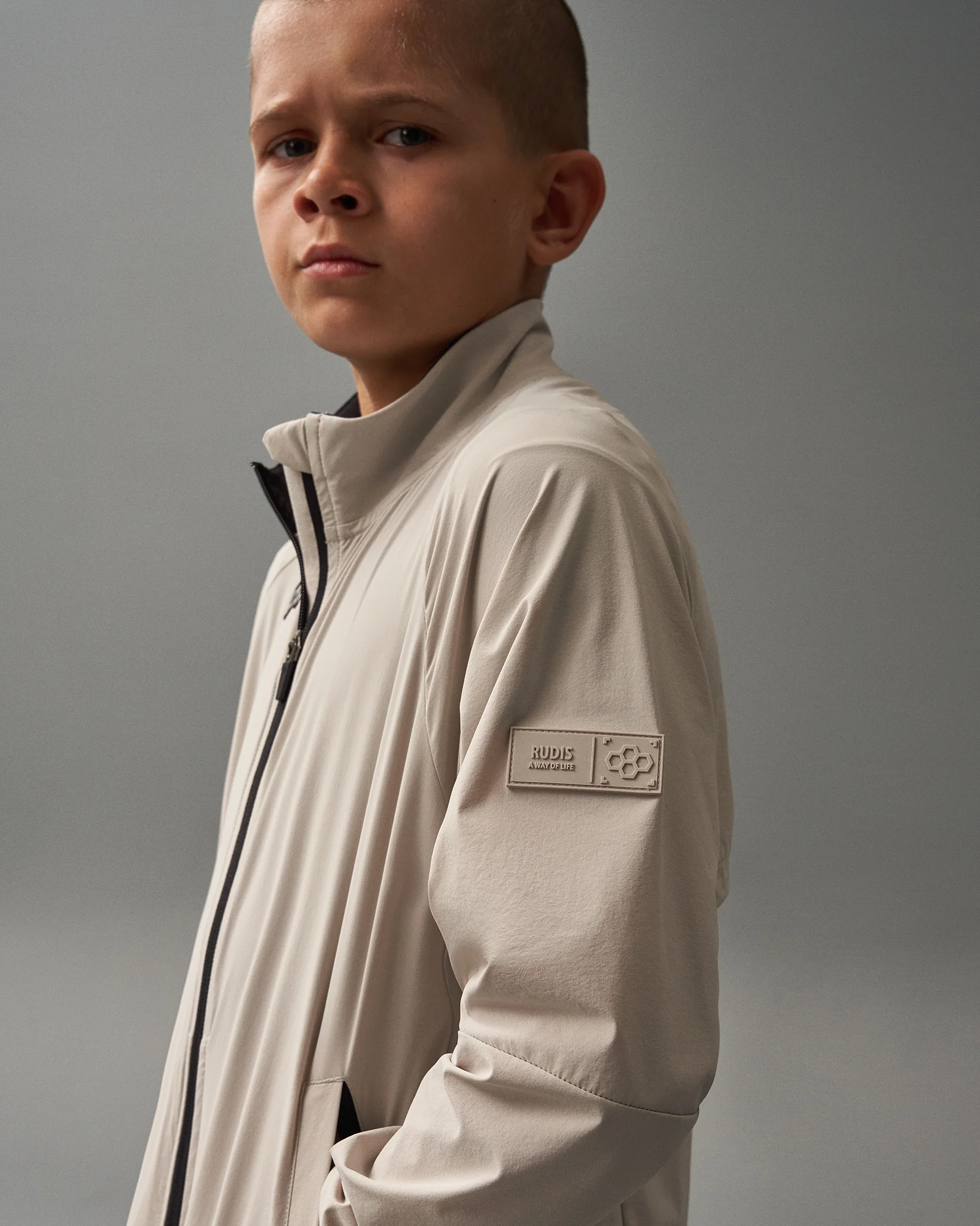RUDIS Performance Uniform Youth Jacket - Bone - Image 3