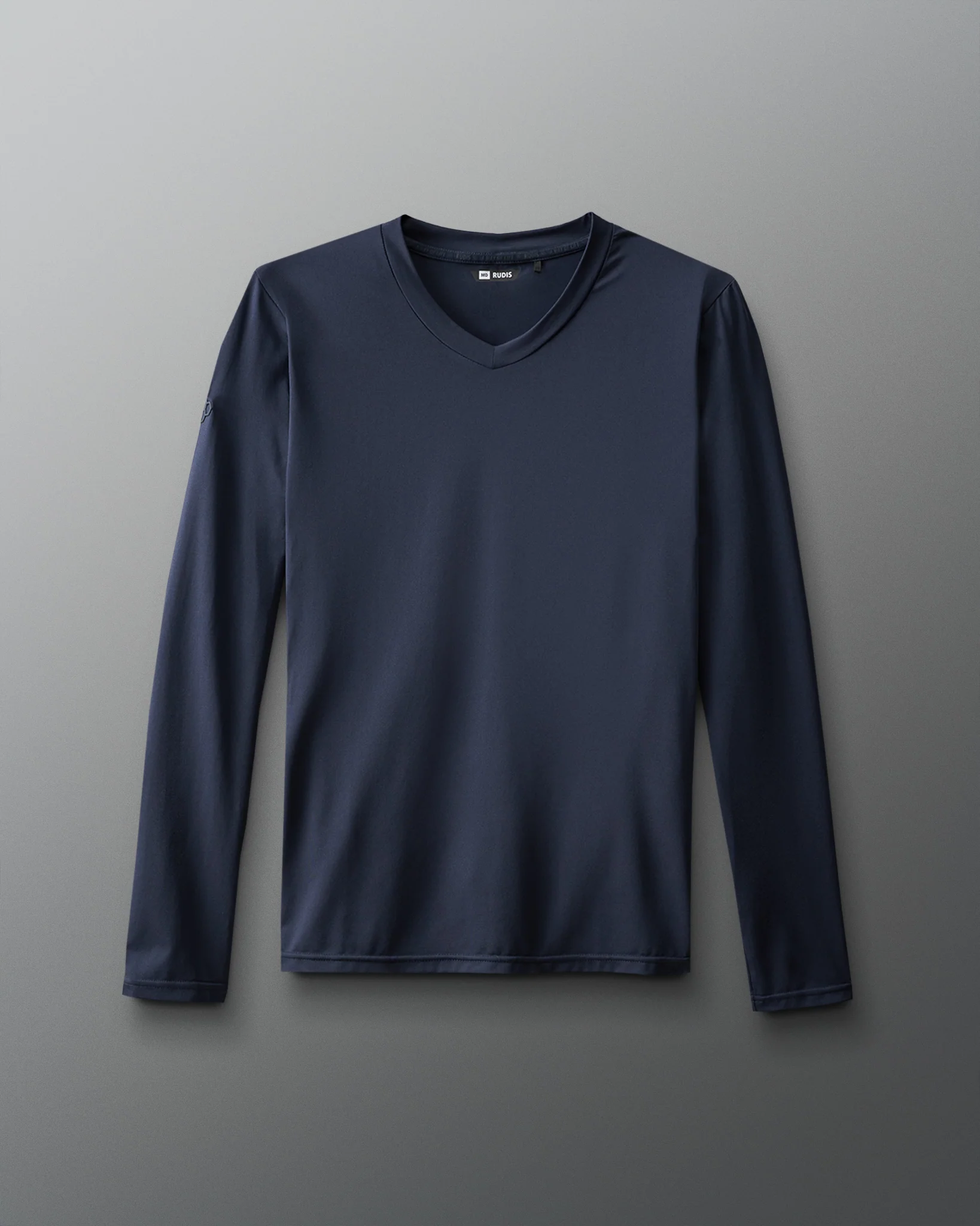 RUDIS Performance Women's V-Neck Long Sleeve - Navy