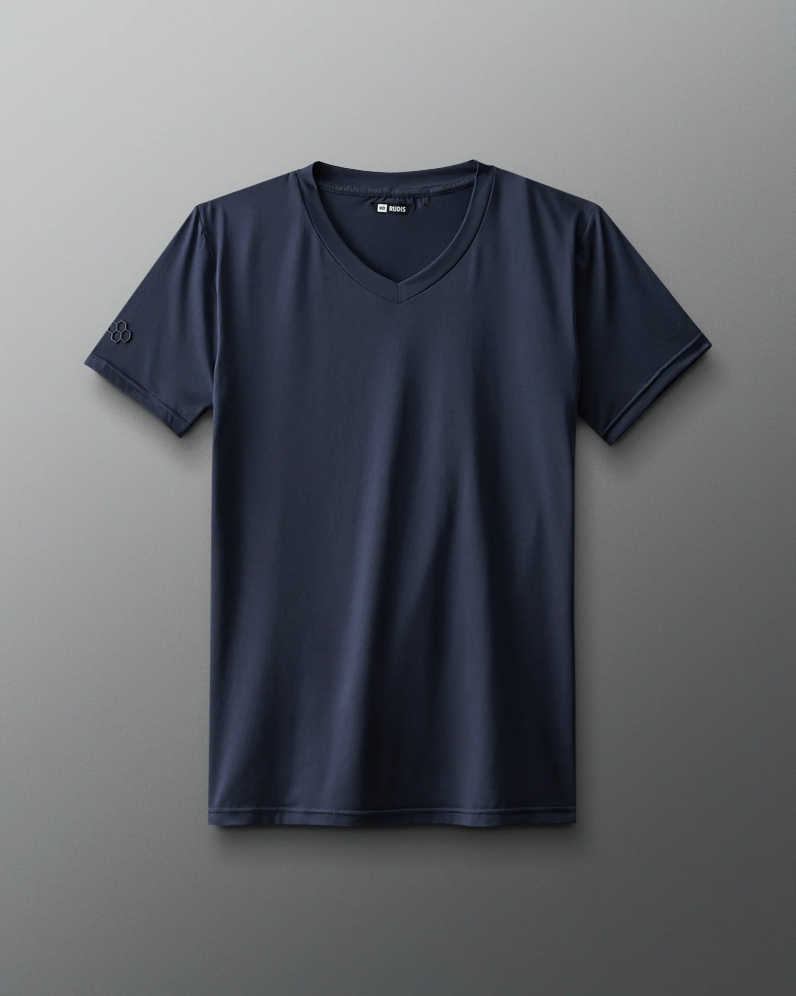 RUDIS Performance Women's V-Neck T-Shirt - Navy - Image 2