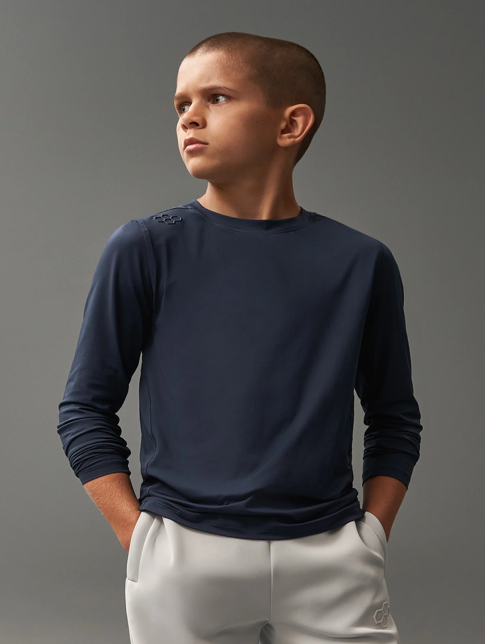 RUDIS Performance Youth Long Sleeve - Navy