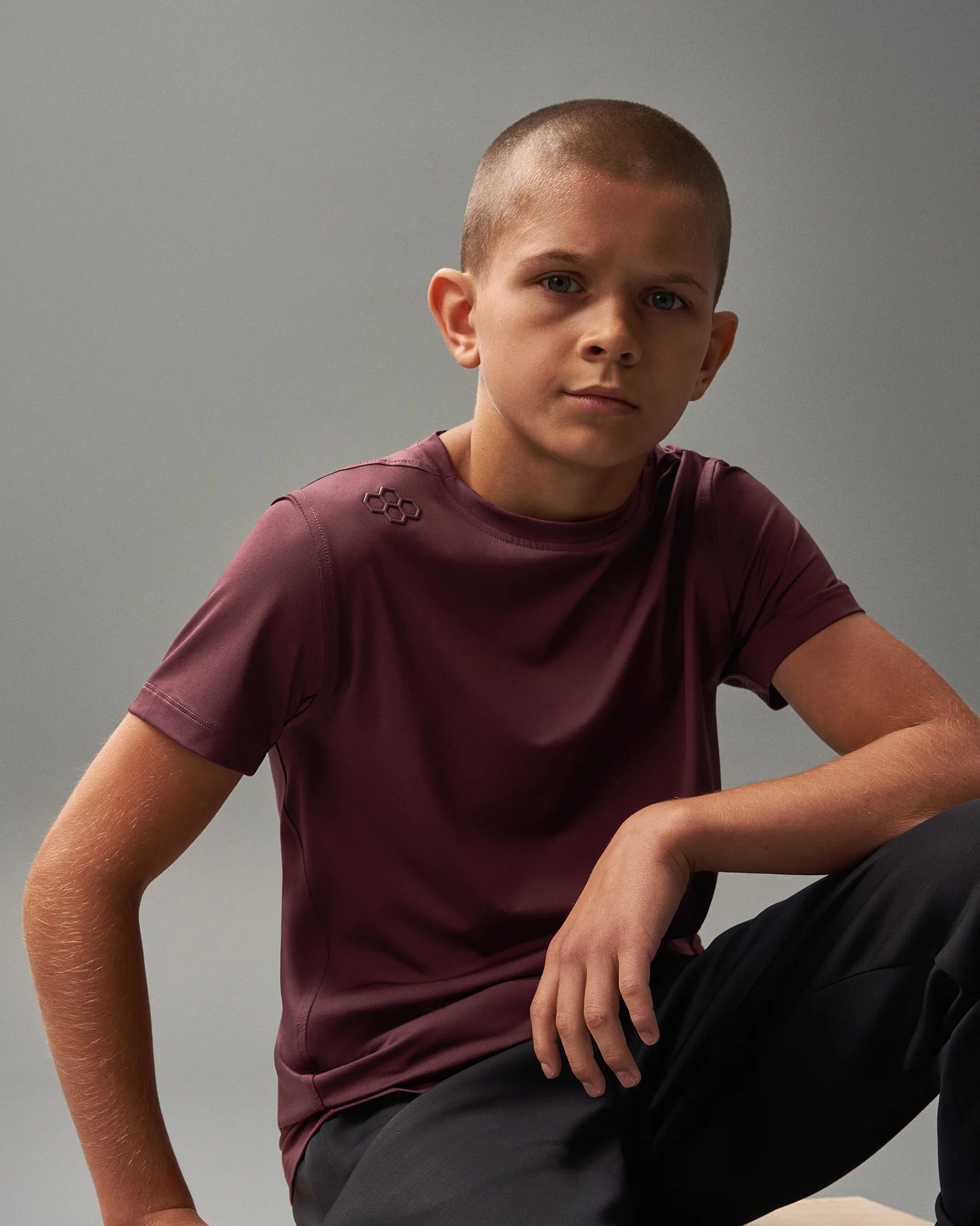 RUDIS Performance Youth T-Shirt - Maroon - Image 2