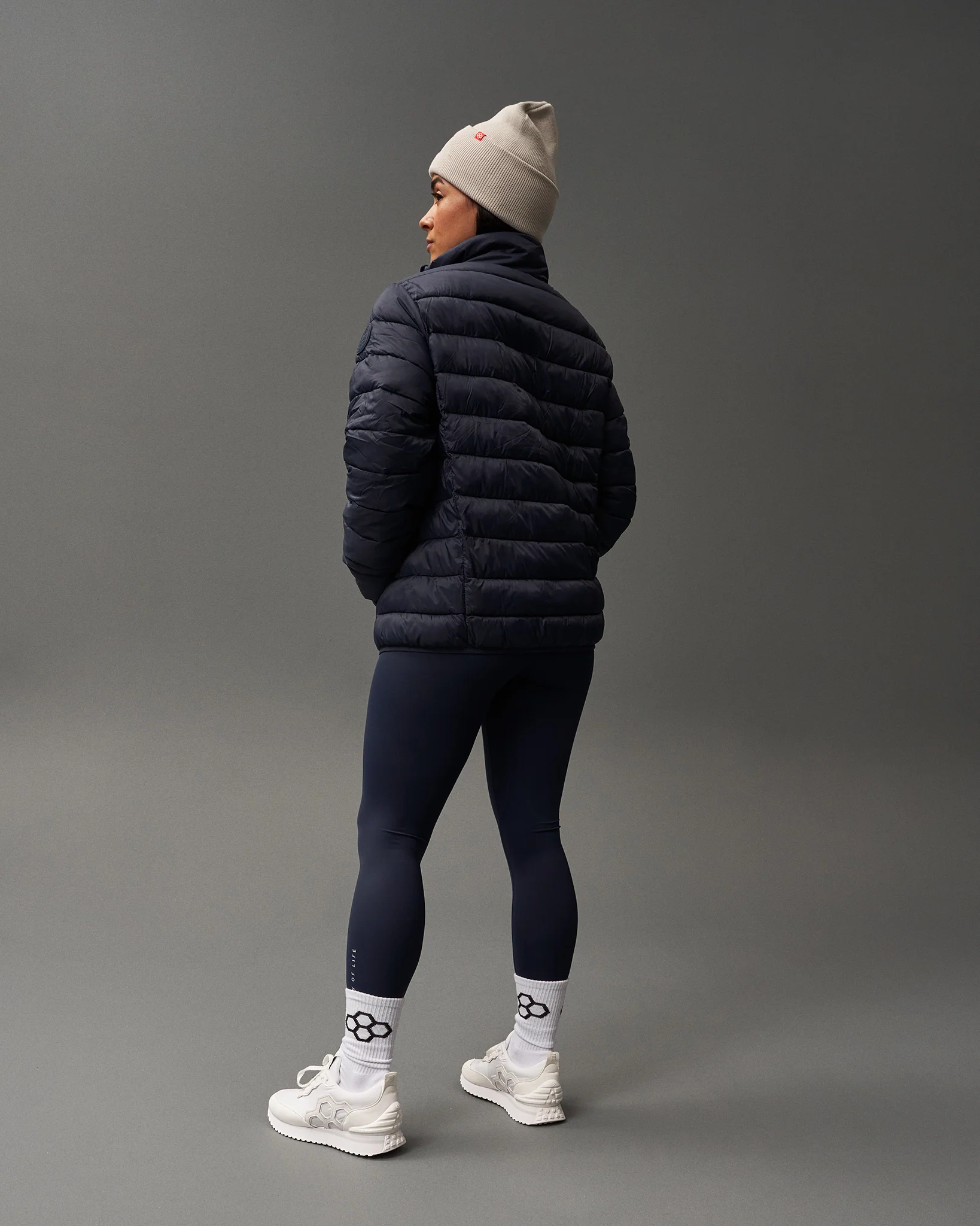 RUDIS Puffer Jacket - Navy - Image 5