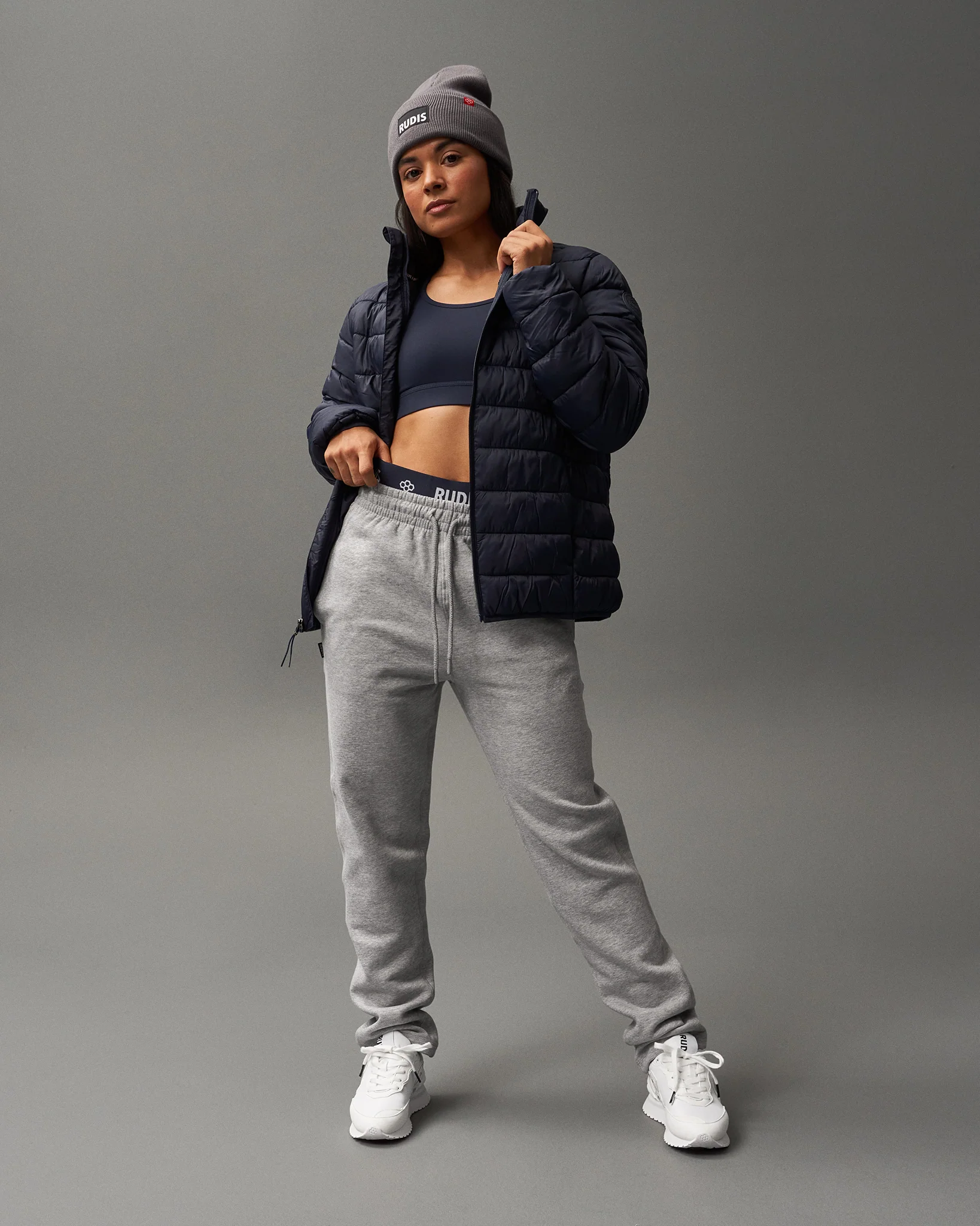 RUDIS Puffer Jacket - Navy - Image 6