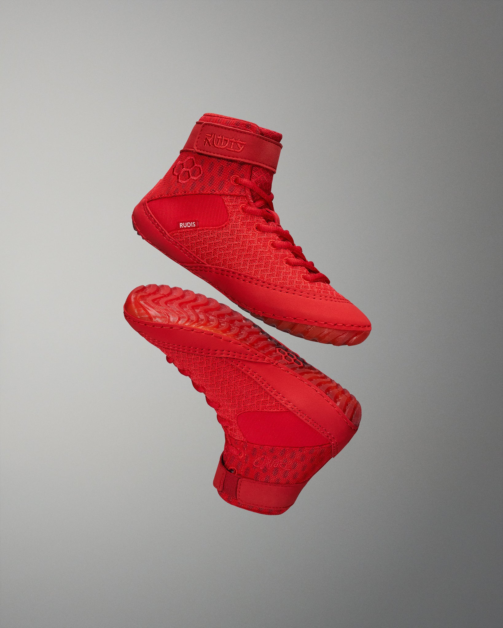 RUDIS Samurai Speed Youth Wrestling Shoes - Fire