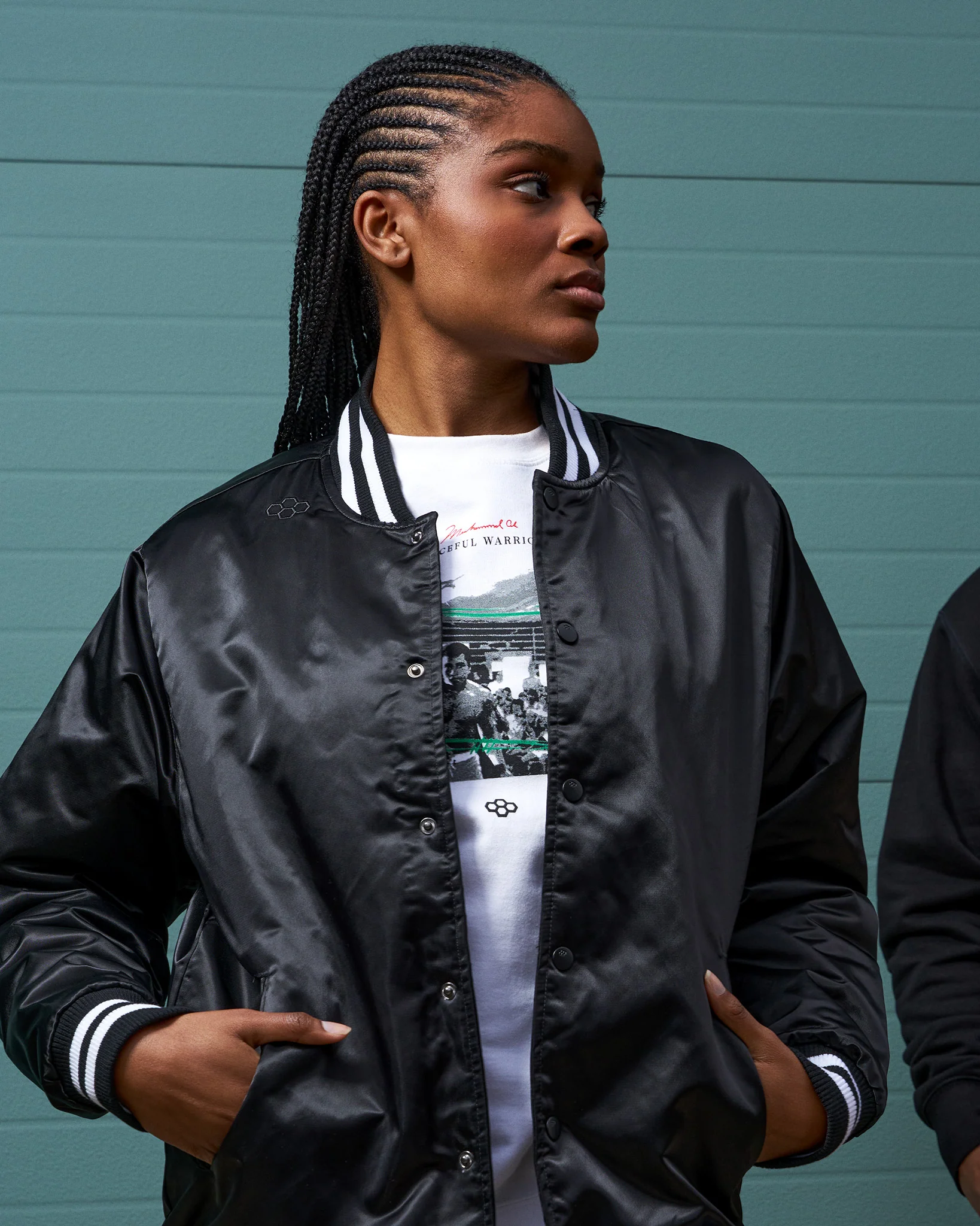 RUDIS Satin Jacket