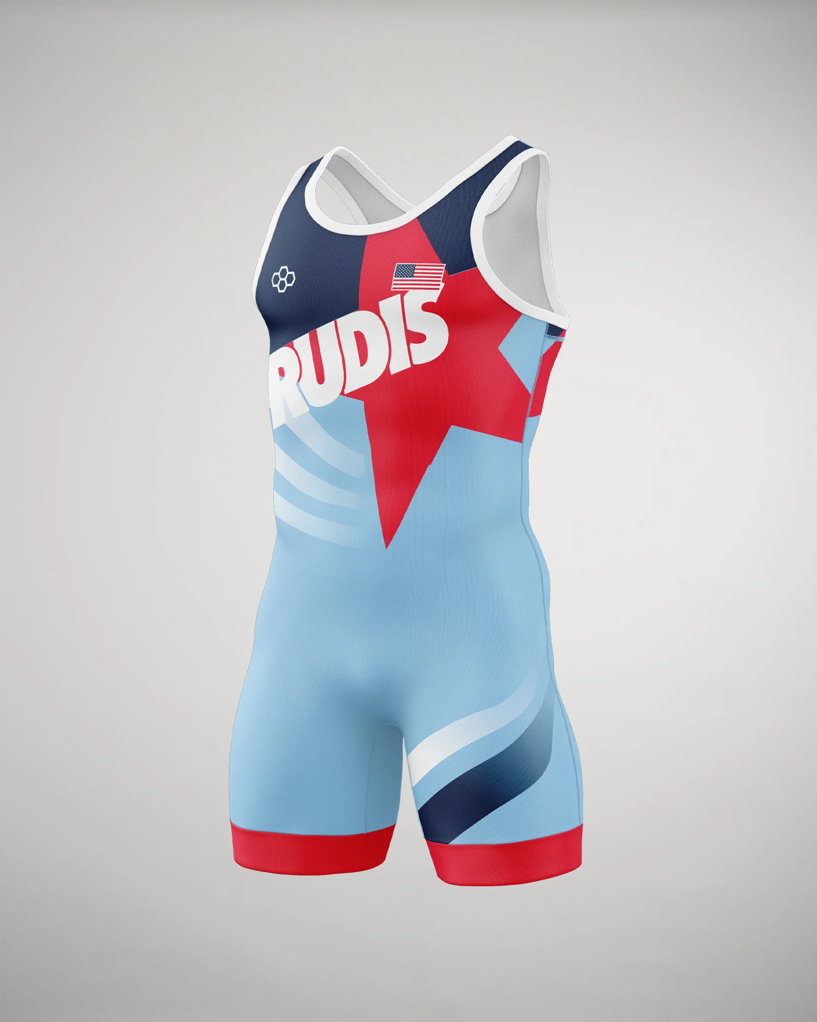 RUDIS Shining Star USA Boy's Elite Singlet