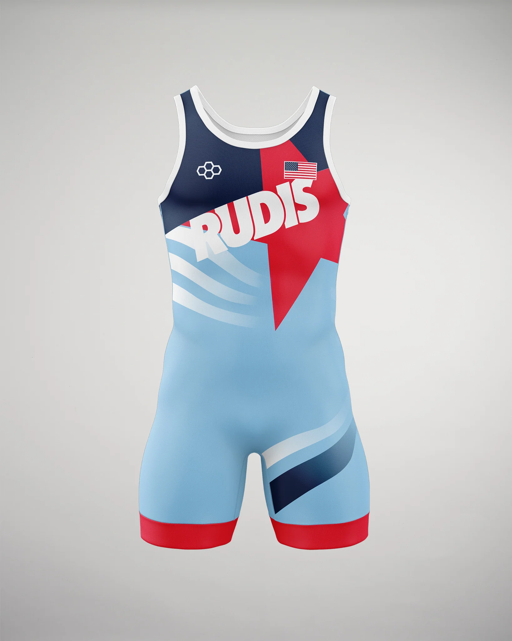 RUDIS Shining Star USA Boy's Elite Singlet - Image 5