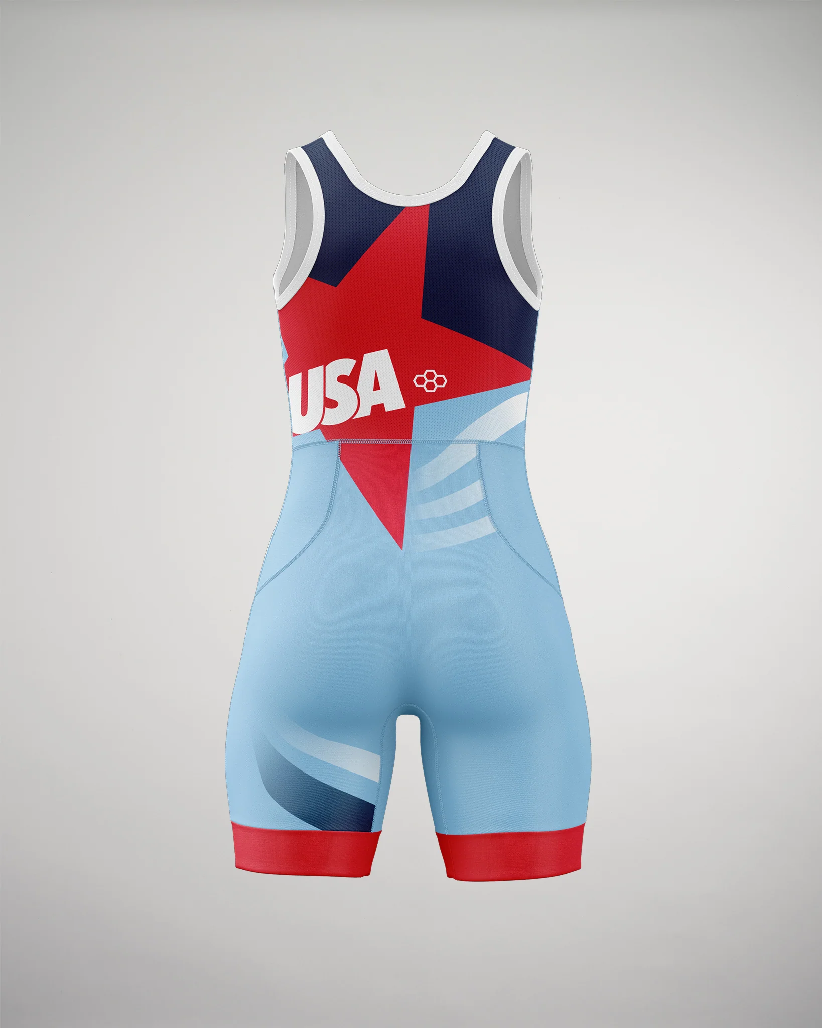 RUDIS Shining Star USA Girl's Elite Singlet - Image 2