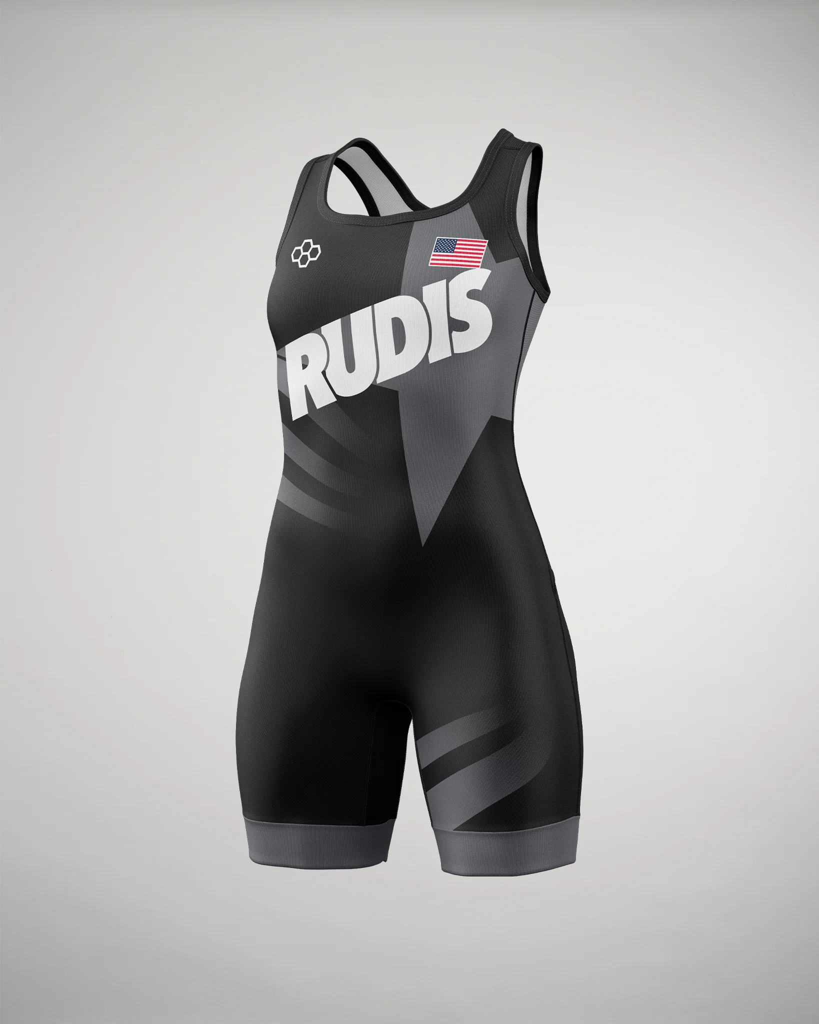 RUDIS Shining Star USA Girl's Elite Singlet - Image 3