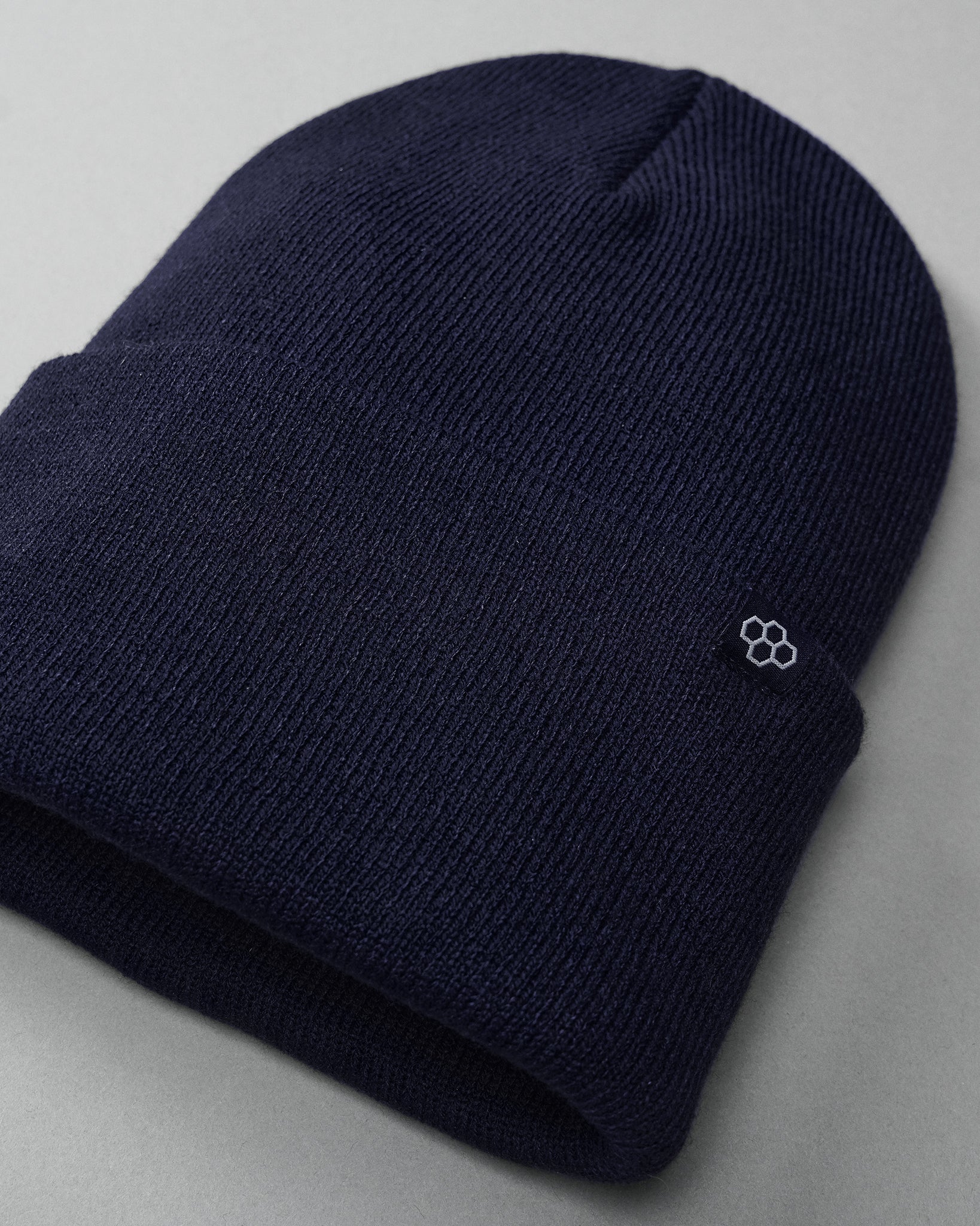 RUDIS Standard Foldover Beanie - Navy - Image 2