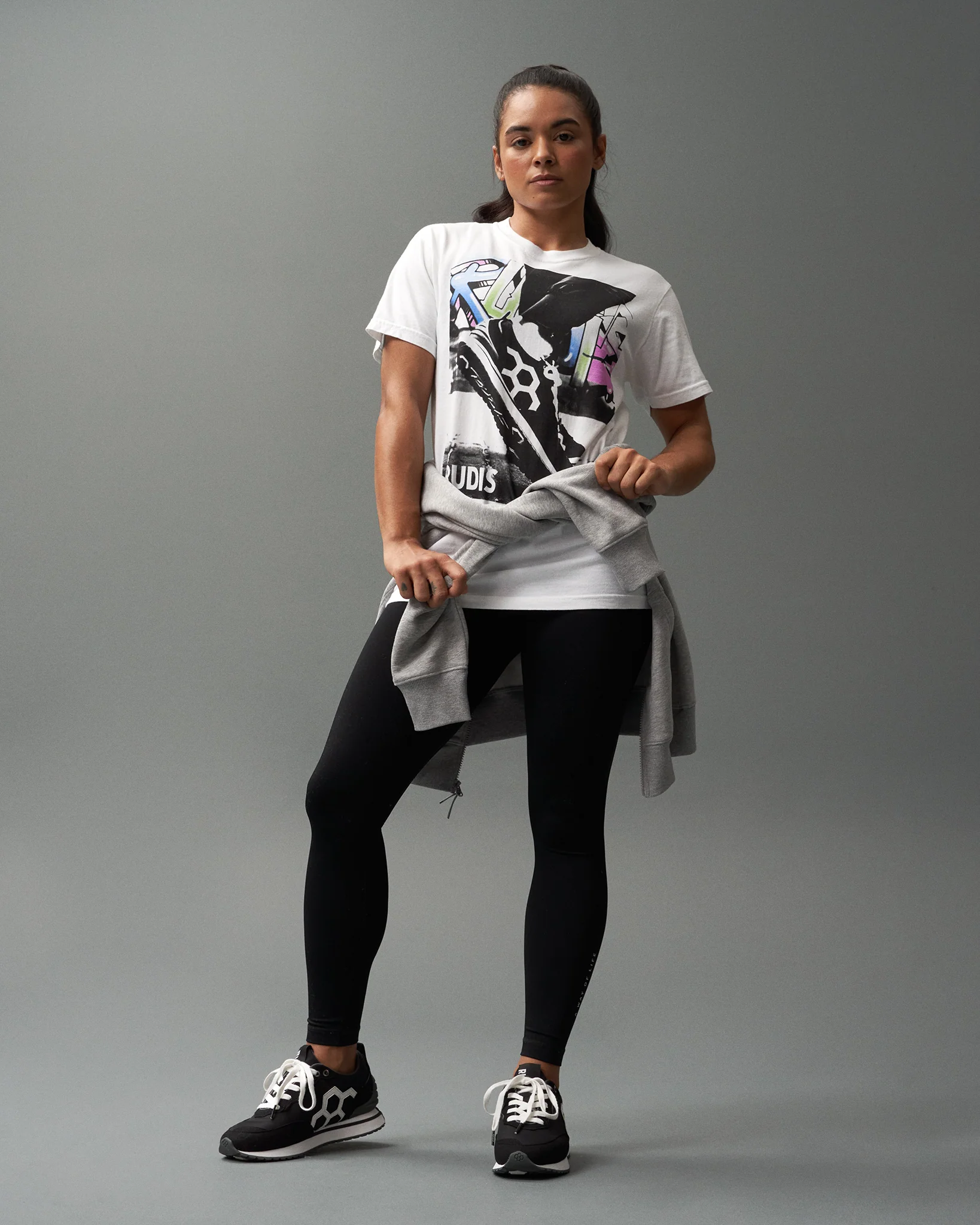 RUDIS Street Mural Heavyweight T-Shirt - Image 2
