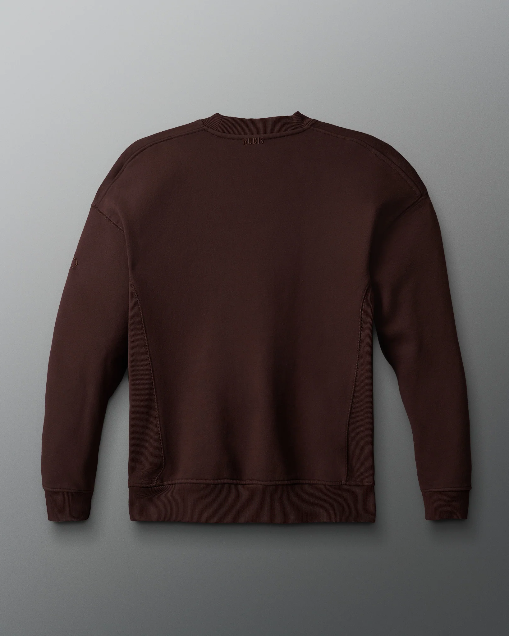 RUDIS Titan Heavyweight Fleece Crewneck - Ground Coffee - Image 4
