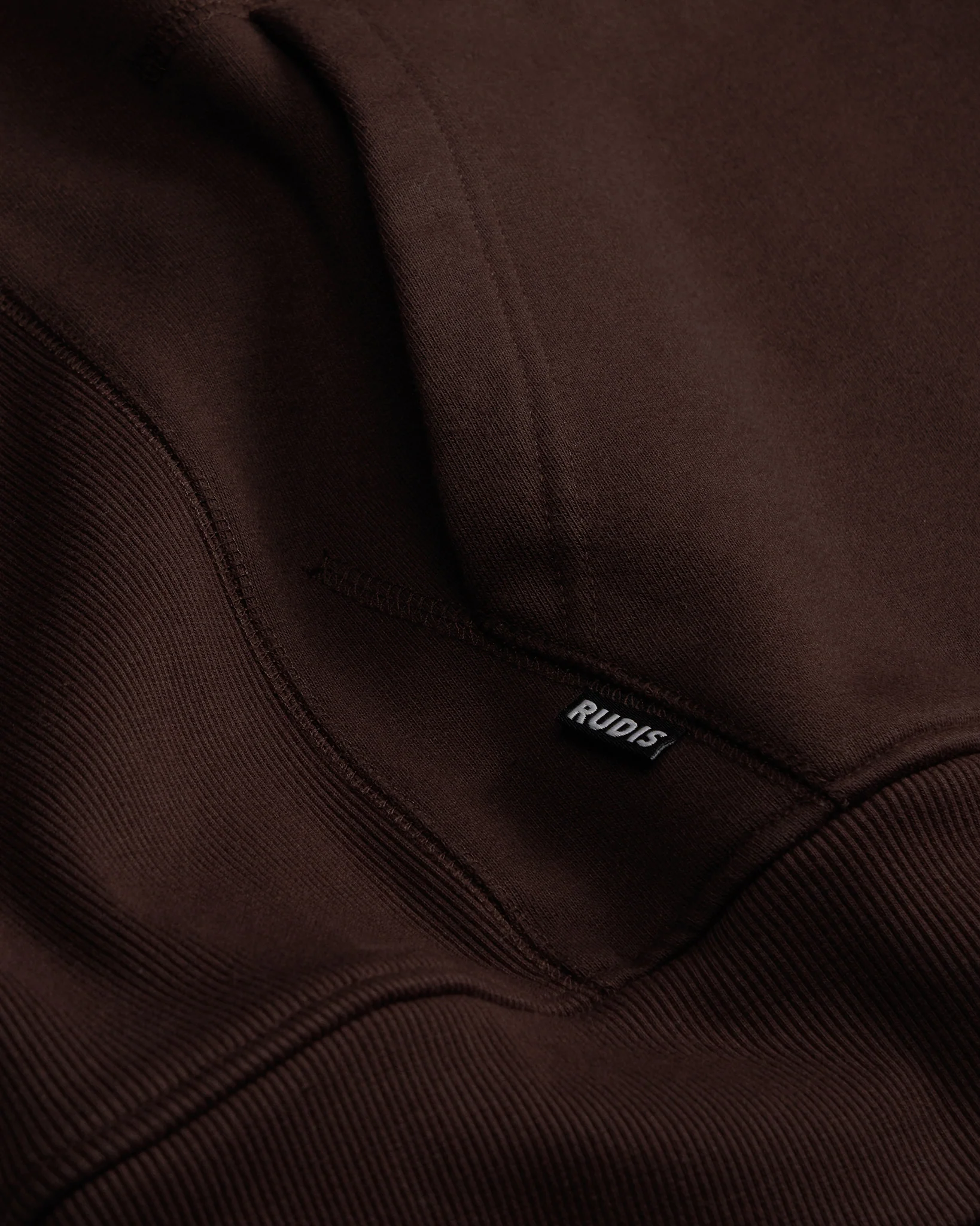 RUDIS Titan Heavyweight Fleece Hoodie - Ground Coffee - Image 8
