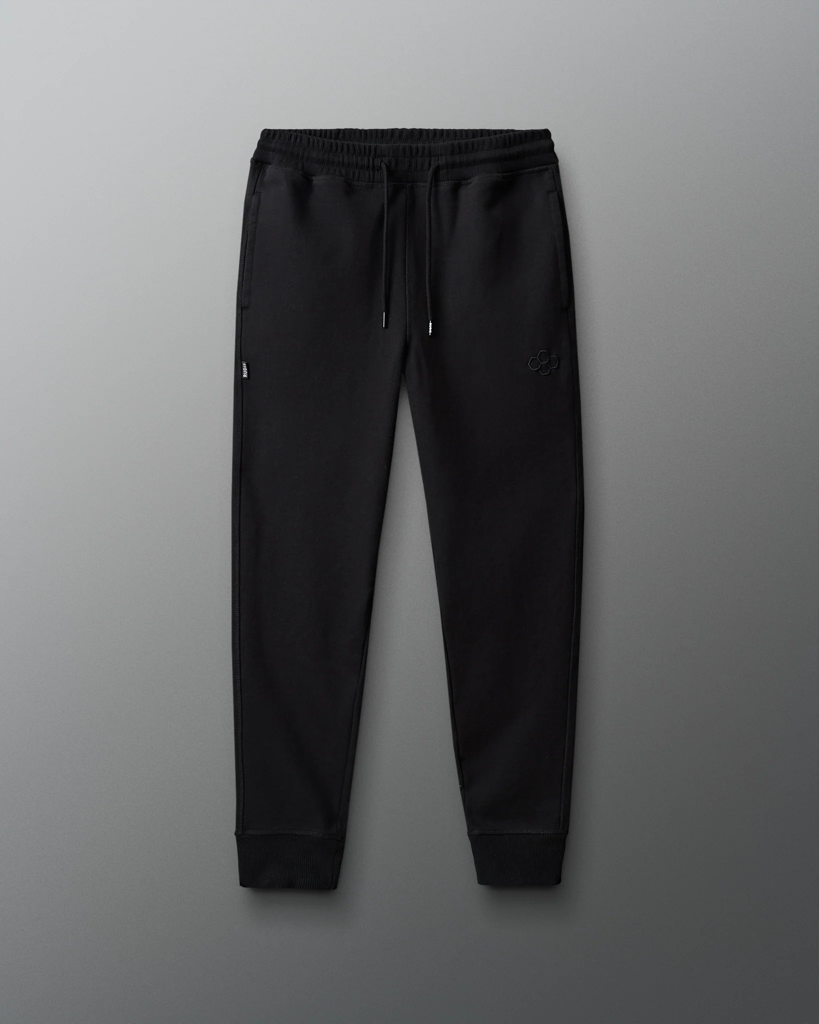 RUDIS Titan Heavyweight Fleece Jogger - Black - Image 5