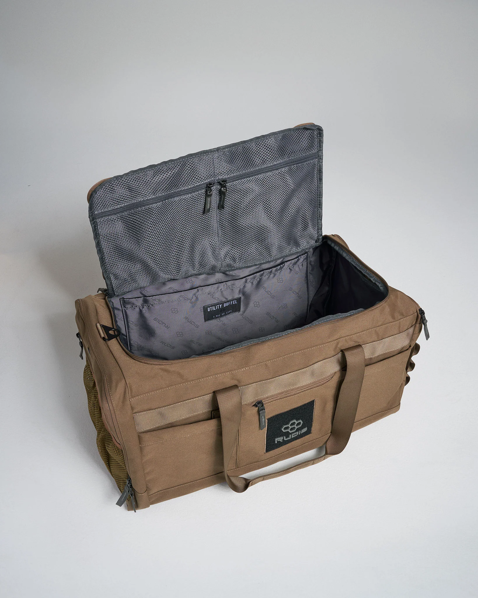 RUDIS Utility Duffel Bag - Camel - Image 5