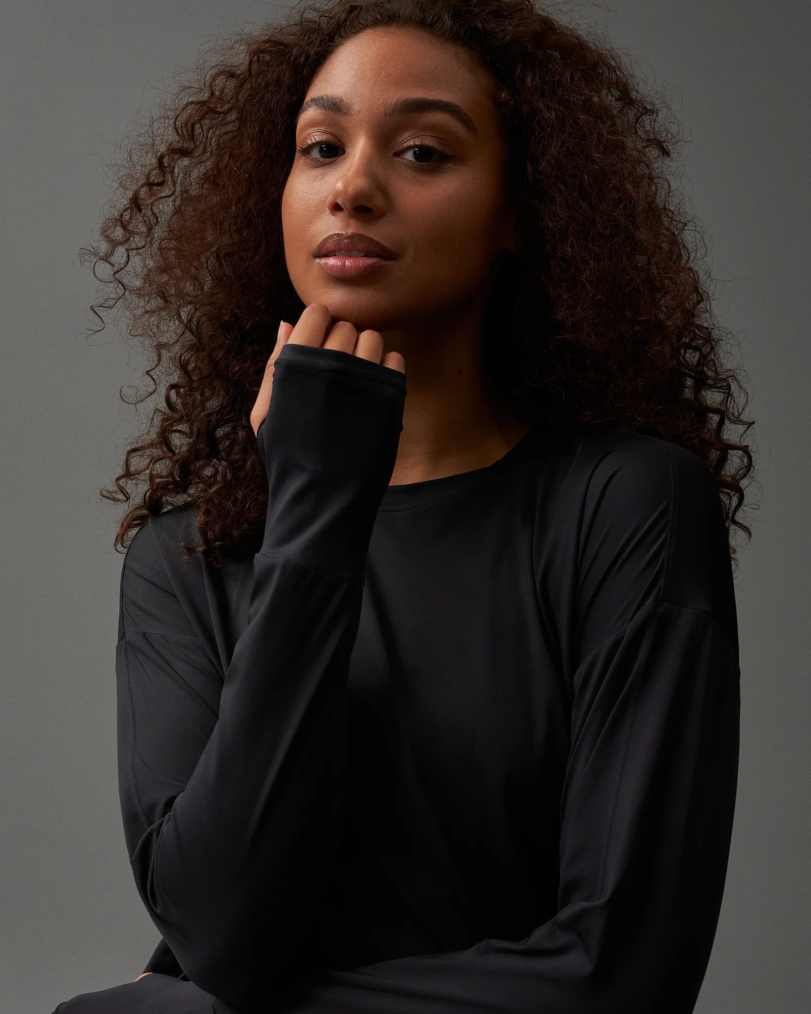 RUDIS Women's Training Long Sleeve - Black - Image 2