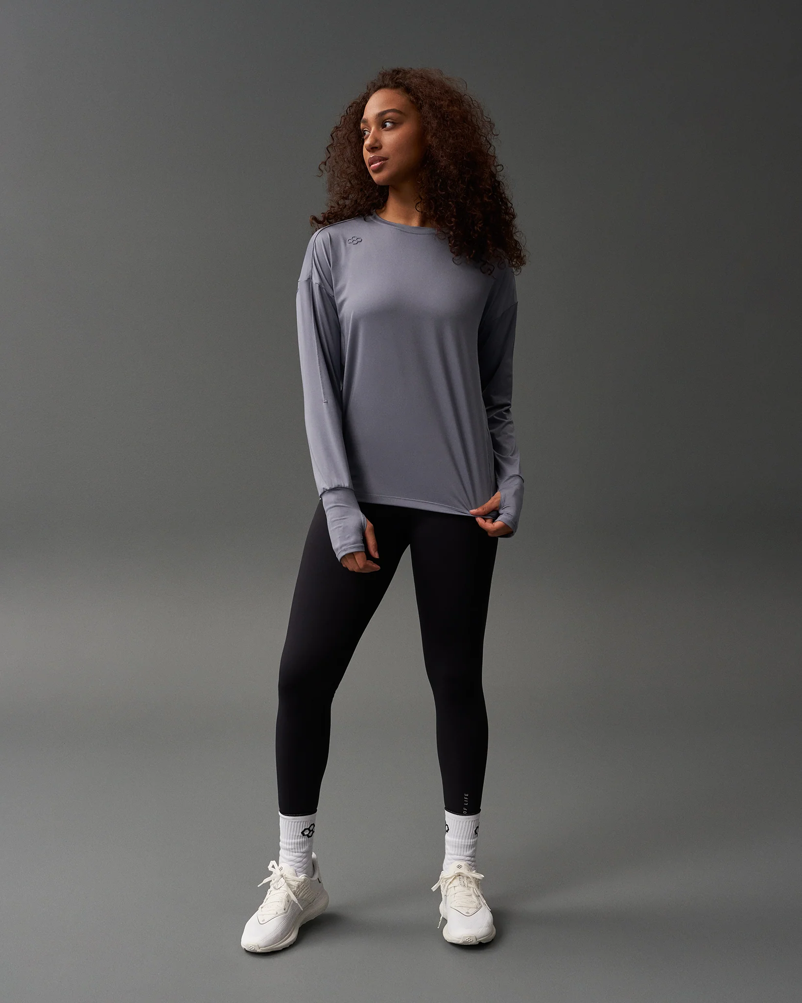 RUDIS Women's Training Long Sleeve - Shark - Image 2