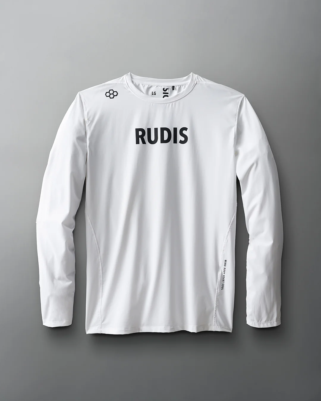 RUDIS Wordmark Performance Heather Long Sleeve - Image 2