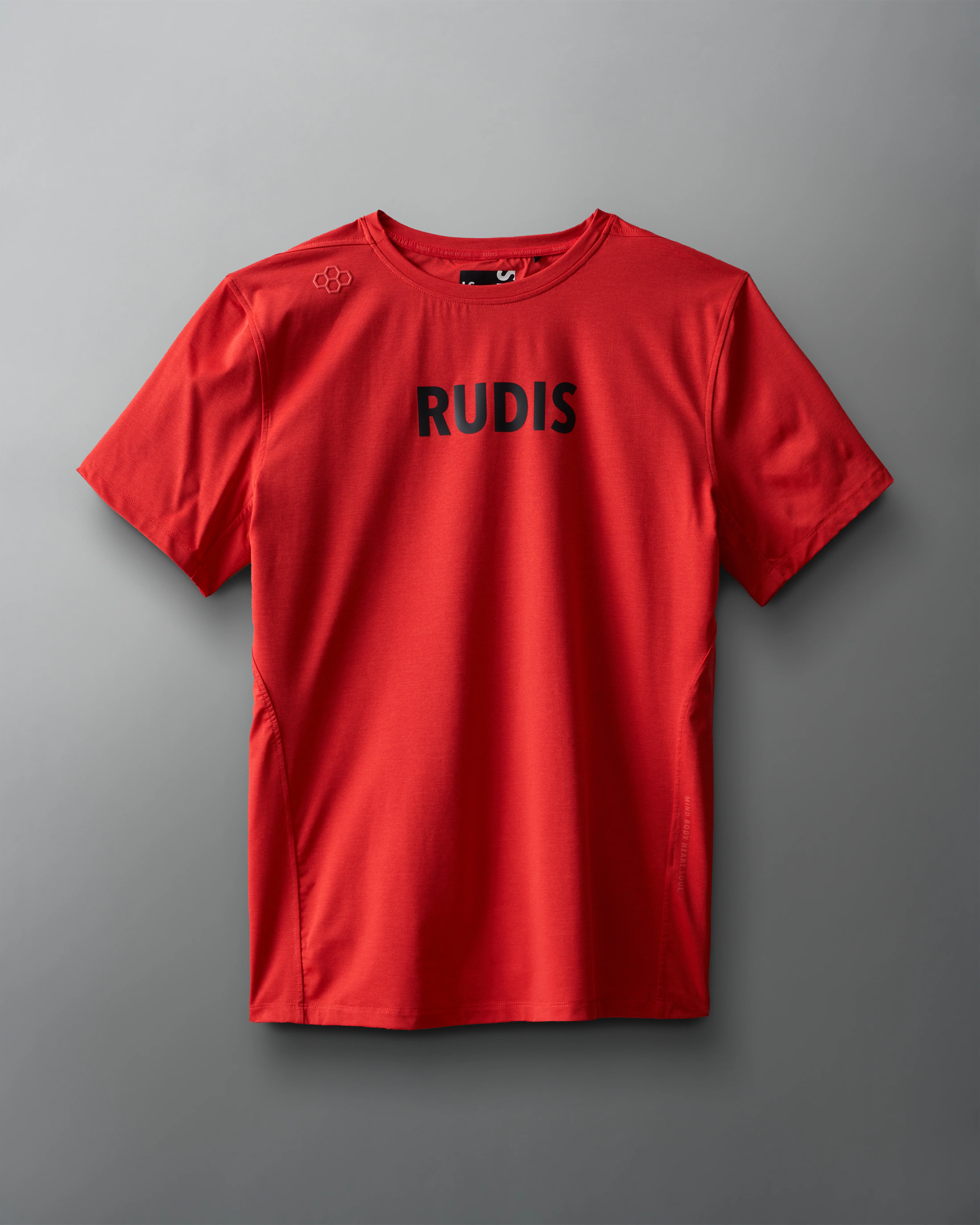 RUDIS Wordmark Performance Heather T-Shirt - Image 2