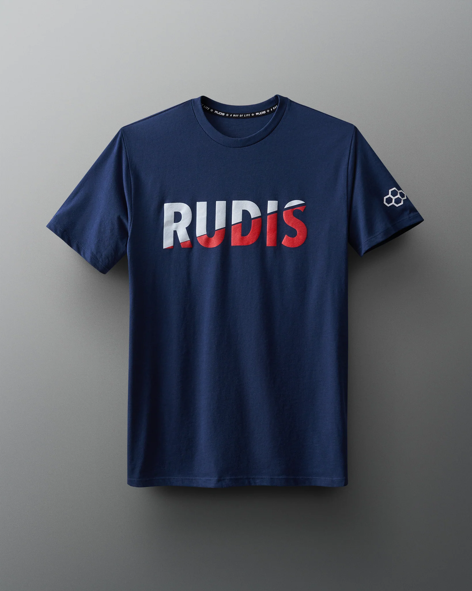 RUDIS Wordmark Split T-Shirt - Image 2