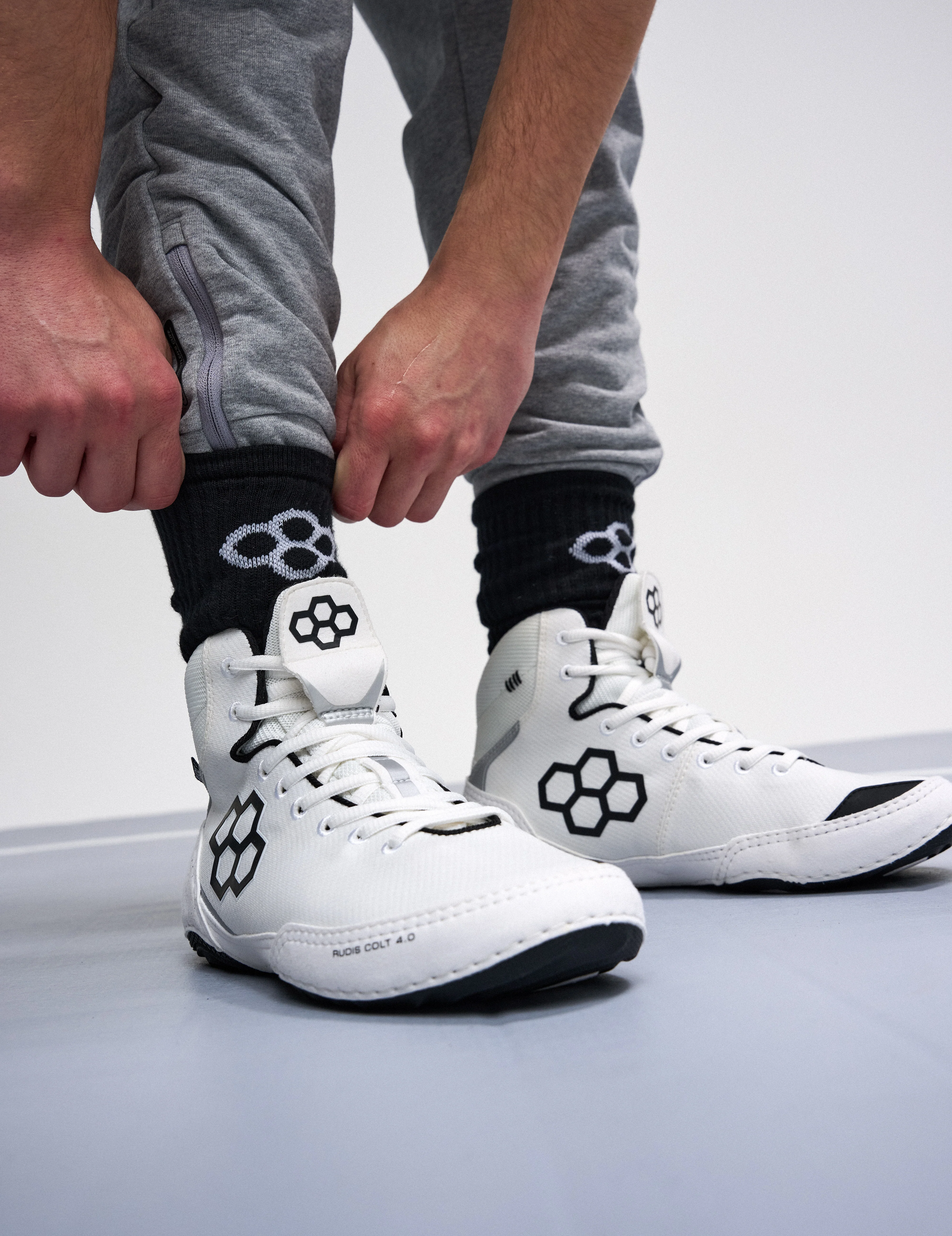 RUDIS Wrestling Cushion Crew Socks (2 Pair) - Image 3