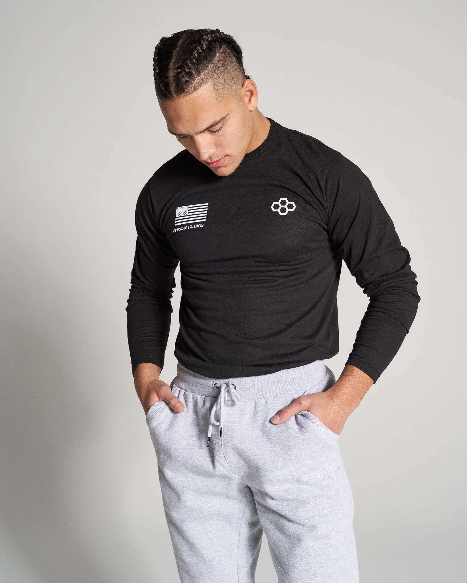 RUDIS Wrestling Flag Long Sleeve