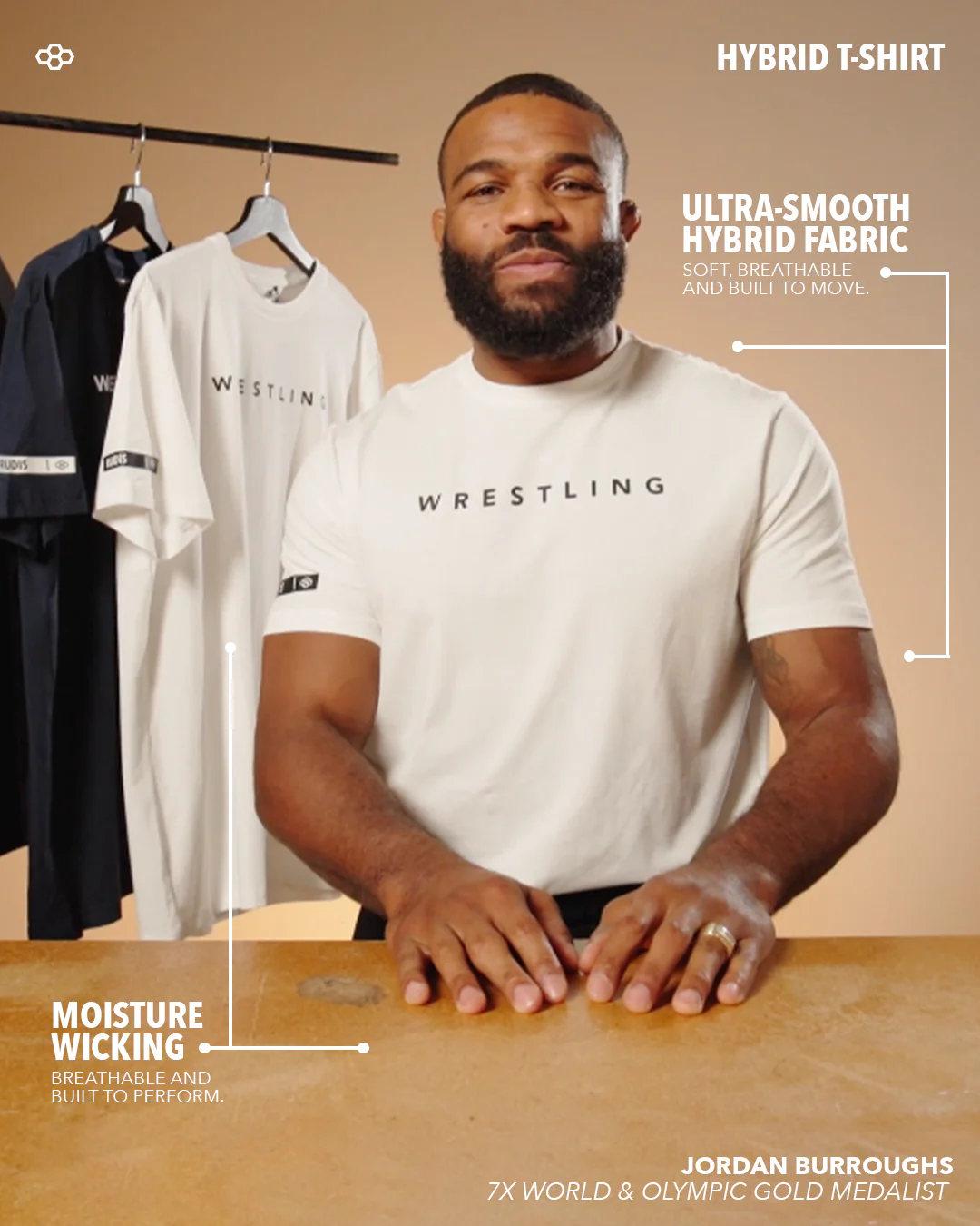 RUDIS Wrestling Hybrid T-Shirt - Image 8
