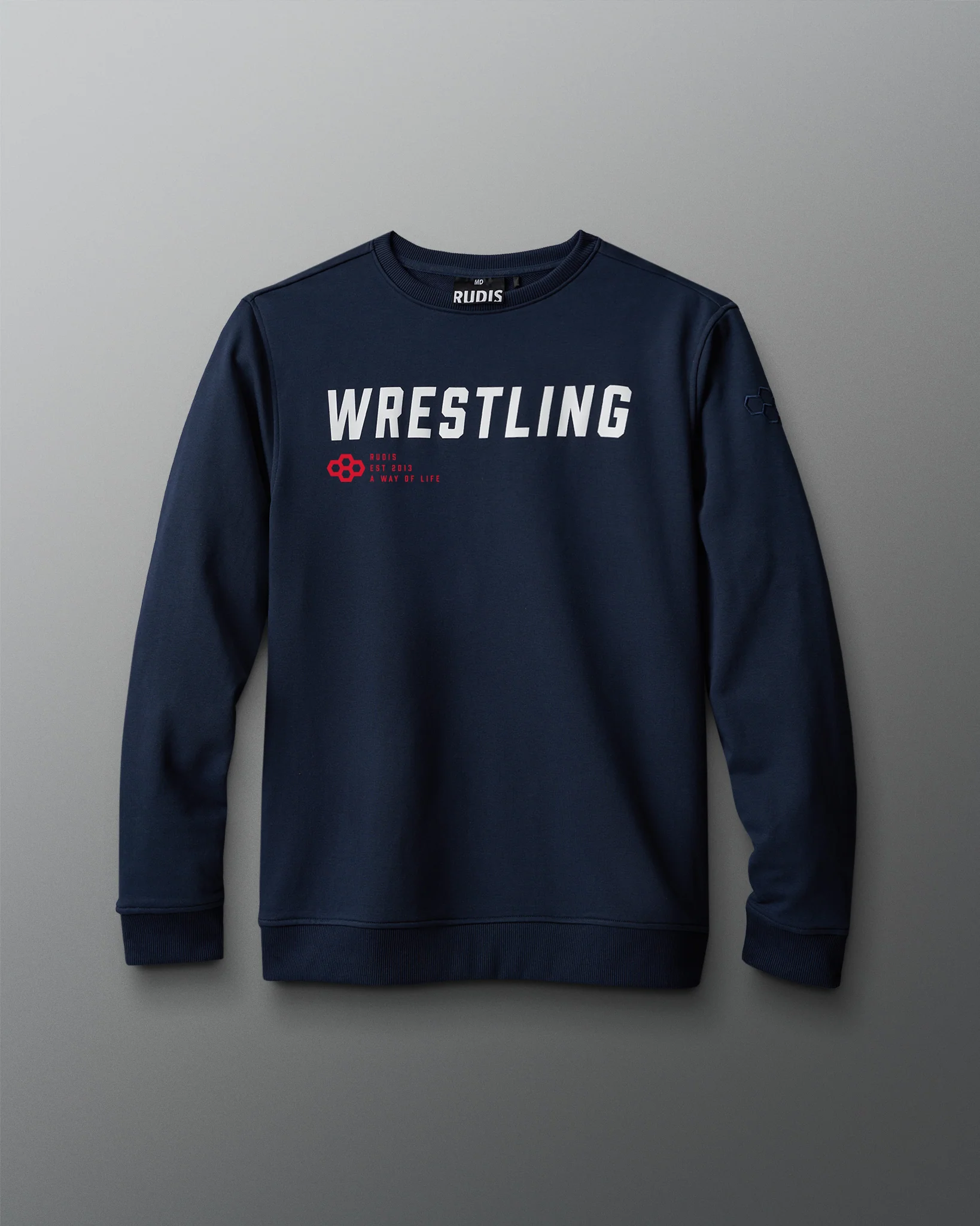 RUDIS Wrestling Slanted Elite Terry Crewneck - Image 18