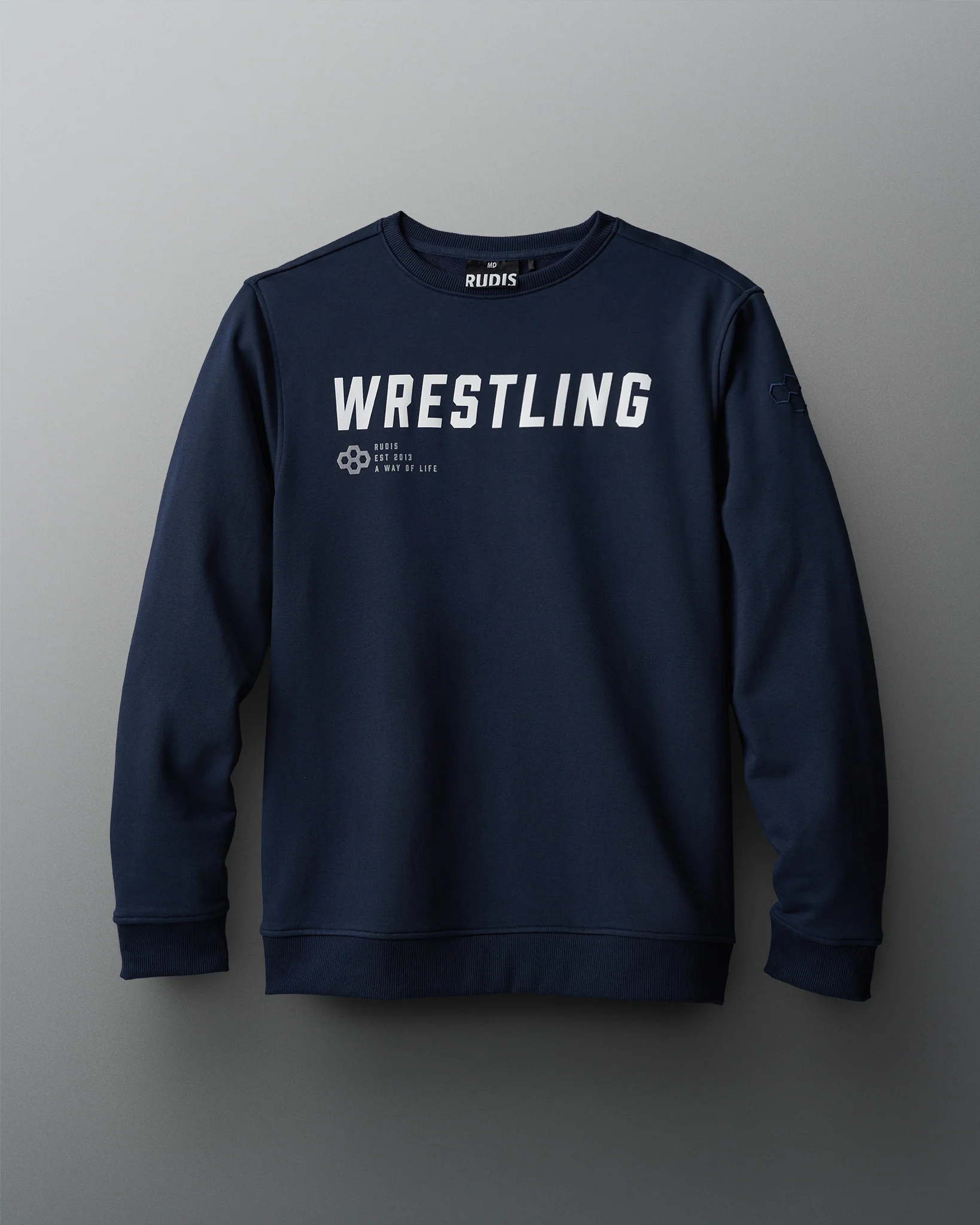 RUDIS Wrestling Slanted Elite Terry Crewneck - Image 3