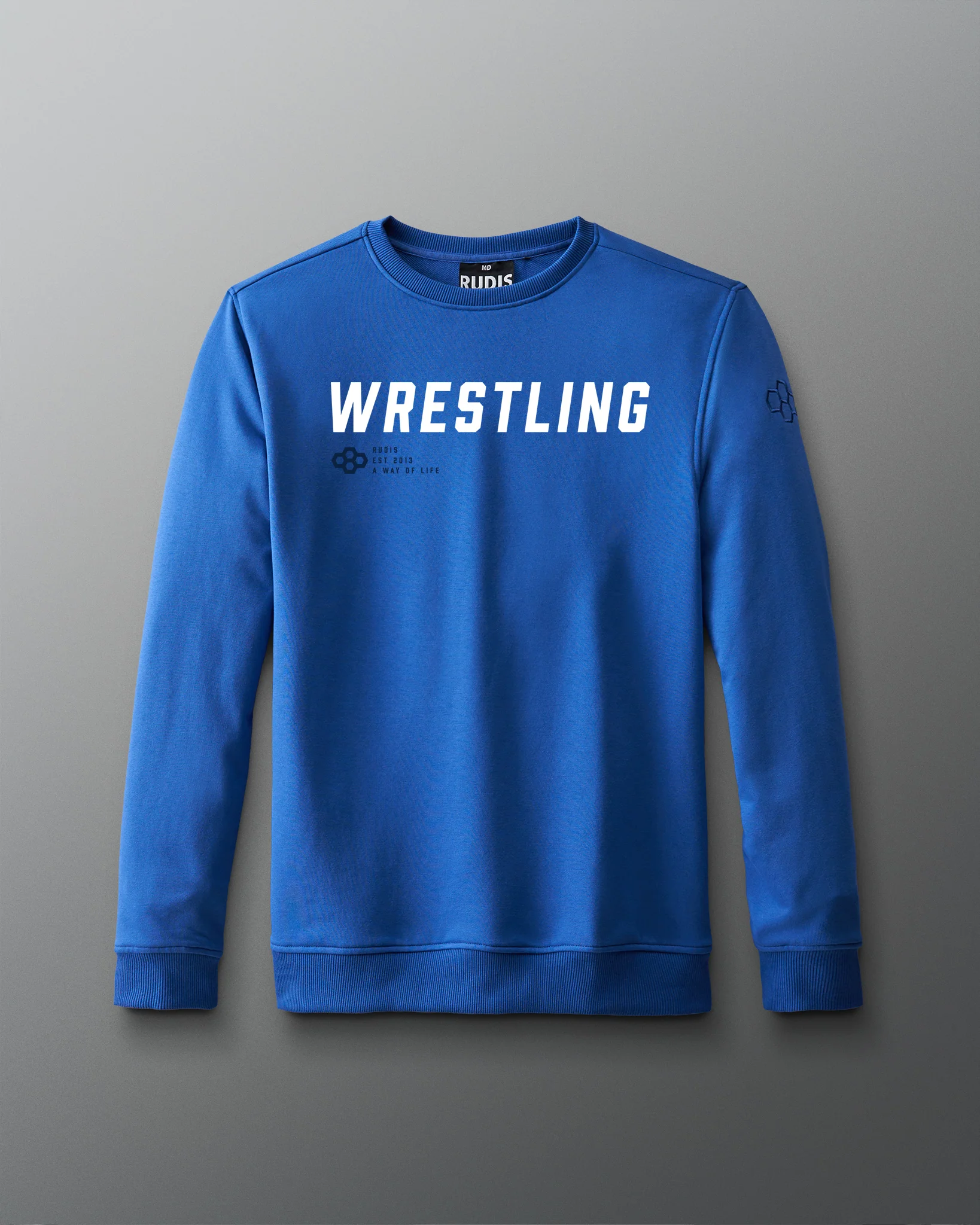 RUDIS Wrestling Slanted Elite Terry Crewneck - Image 7