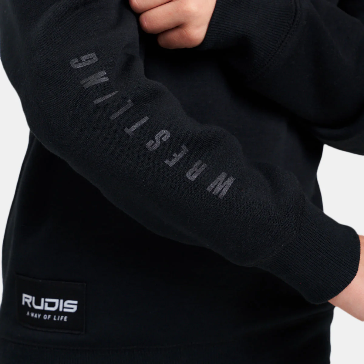 RUDIS Wrestling Super Soft Fleece Youth Crewneck - Image 19