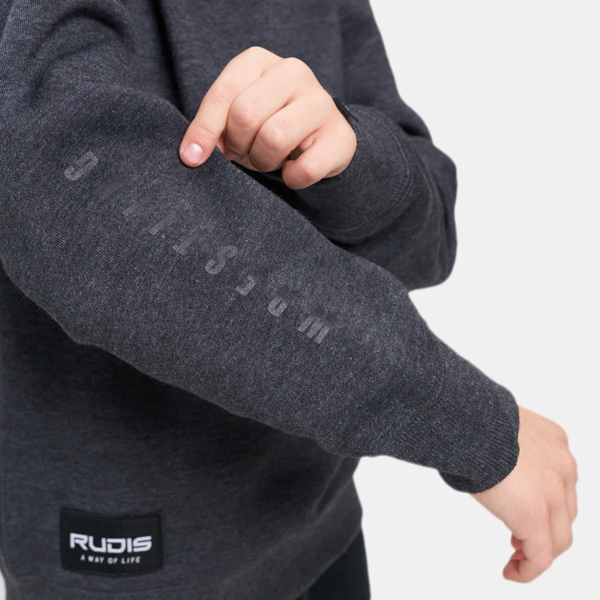 RUDIS Wrestling Super Soft Fleece Youth Crewneck - Image 23