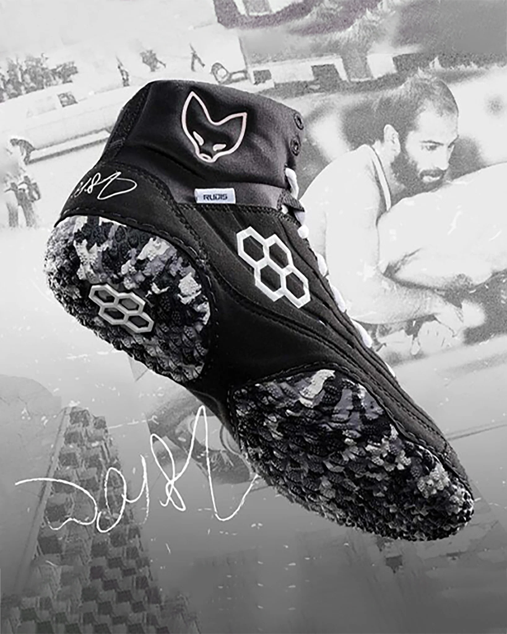 SF-Tbilisi 2.0 Youth Wrestling Shoes - Tactical Black - Image 2