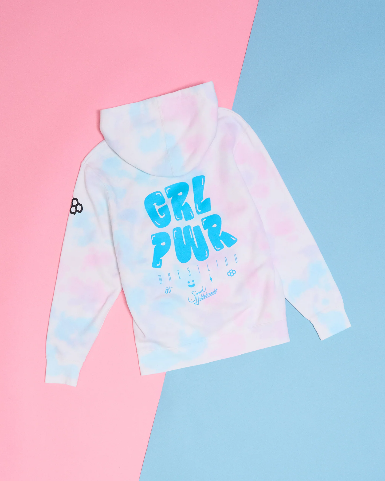 SH Girl Power Youth Tie-Dye Hoodie