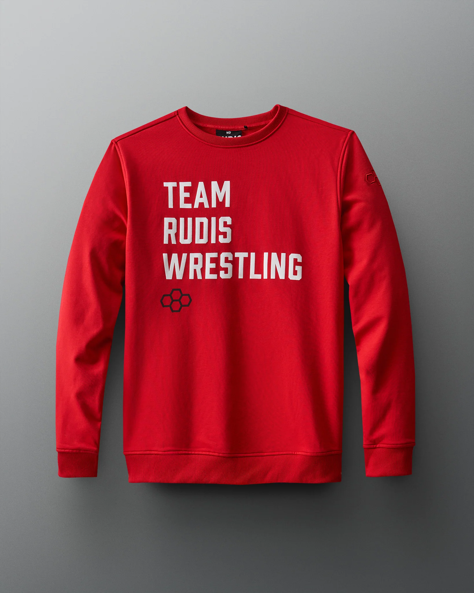 Team RUDIS Wrestling Stacked Crewneck - Image 3