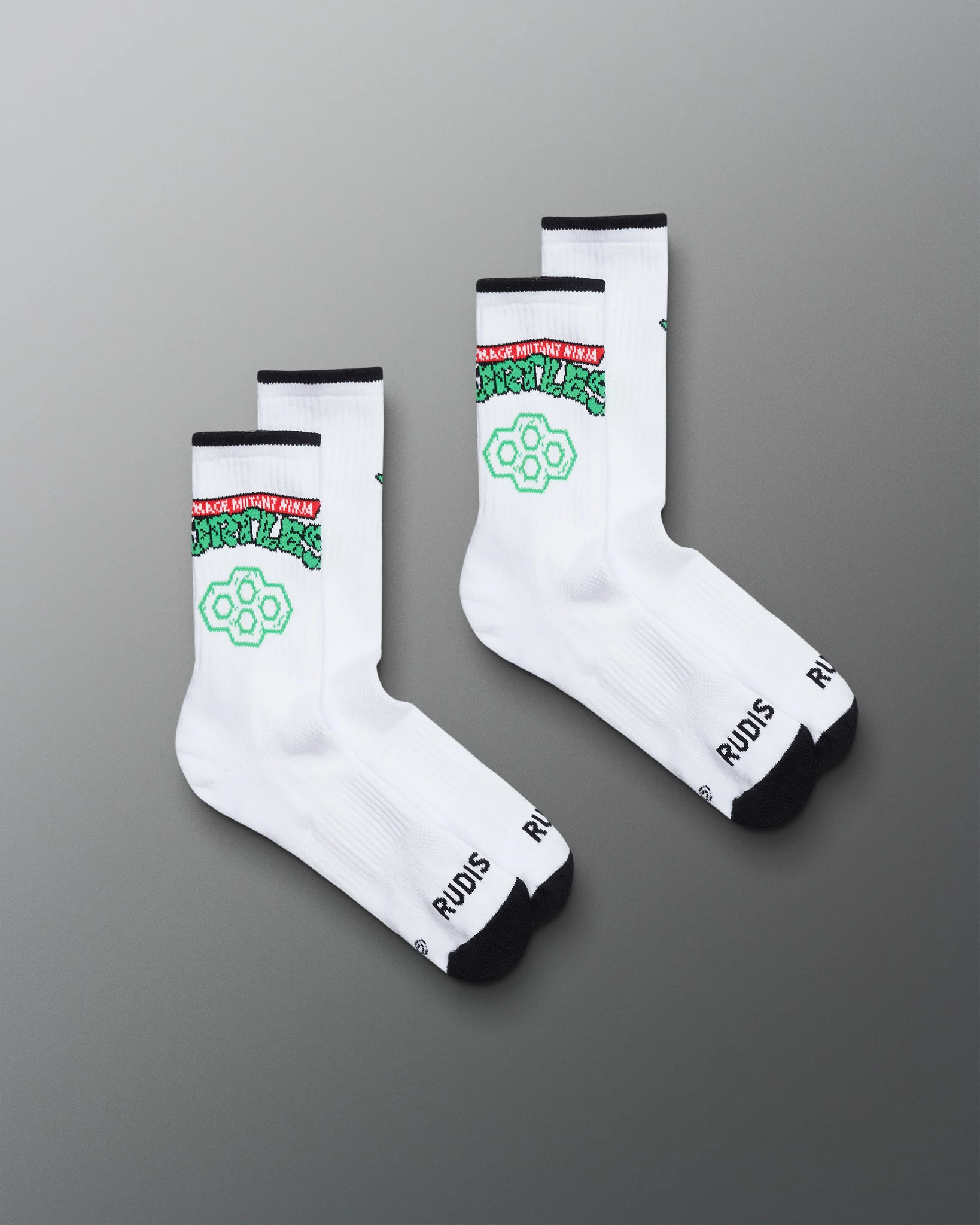 TMNT Cushion Crew Socks