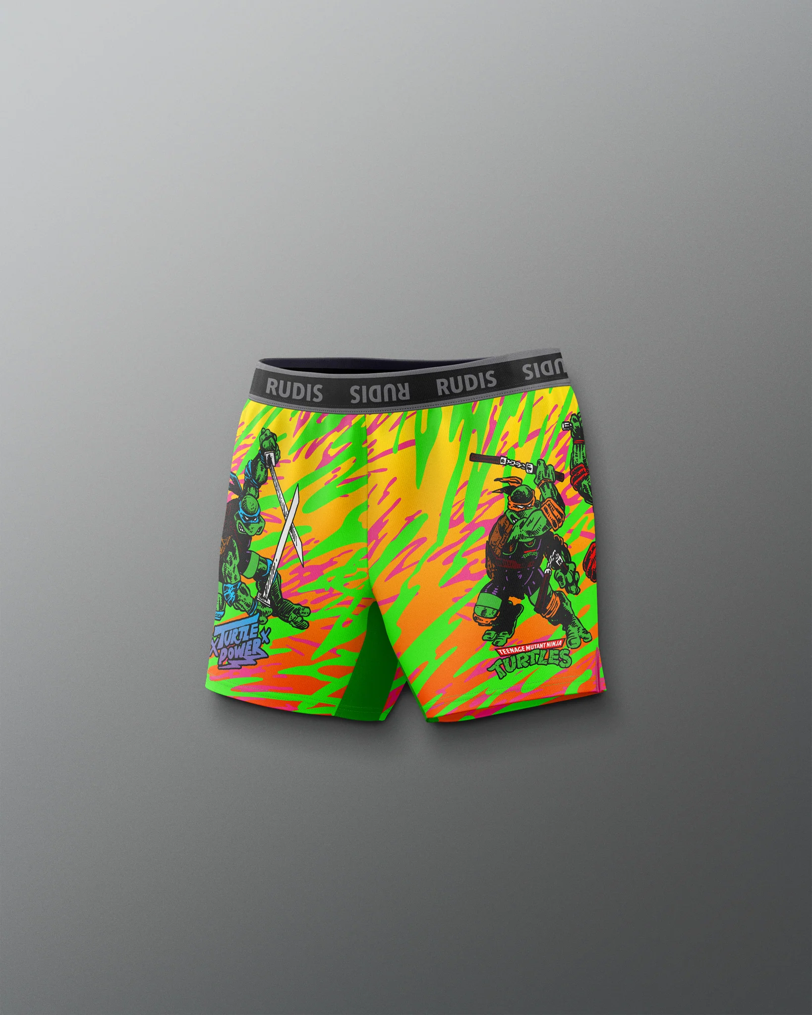 TMNT Ooze Girl's Sublimated Shorts - Image 4