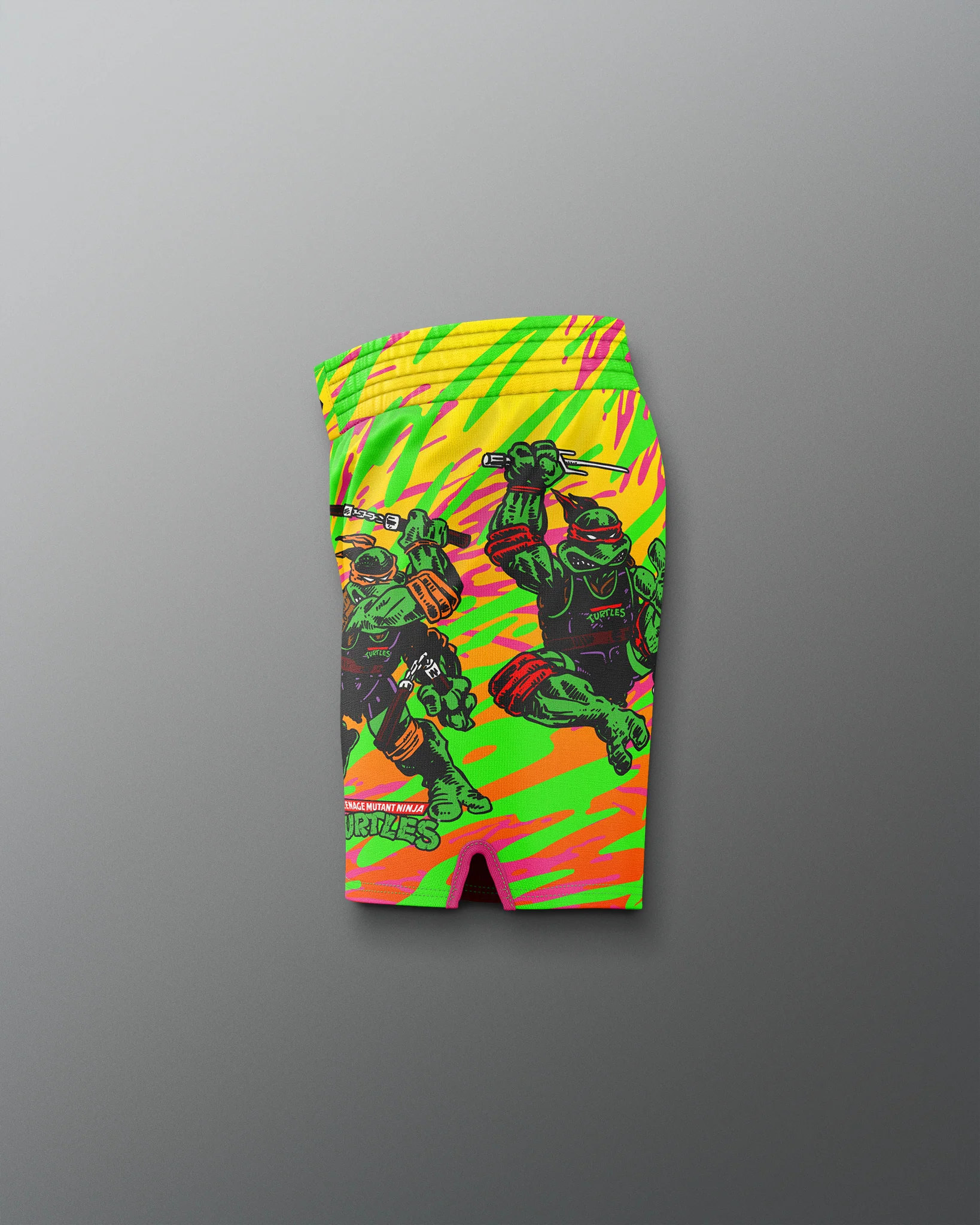 TMNT Ooze Sublimated Shorts - Image 3